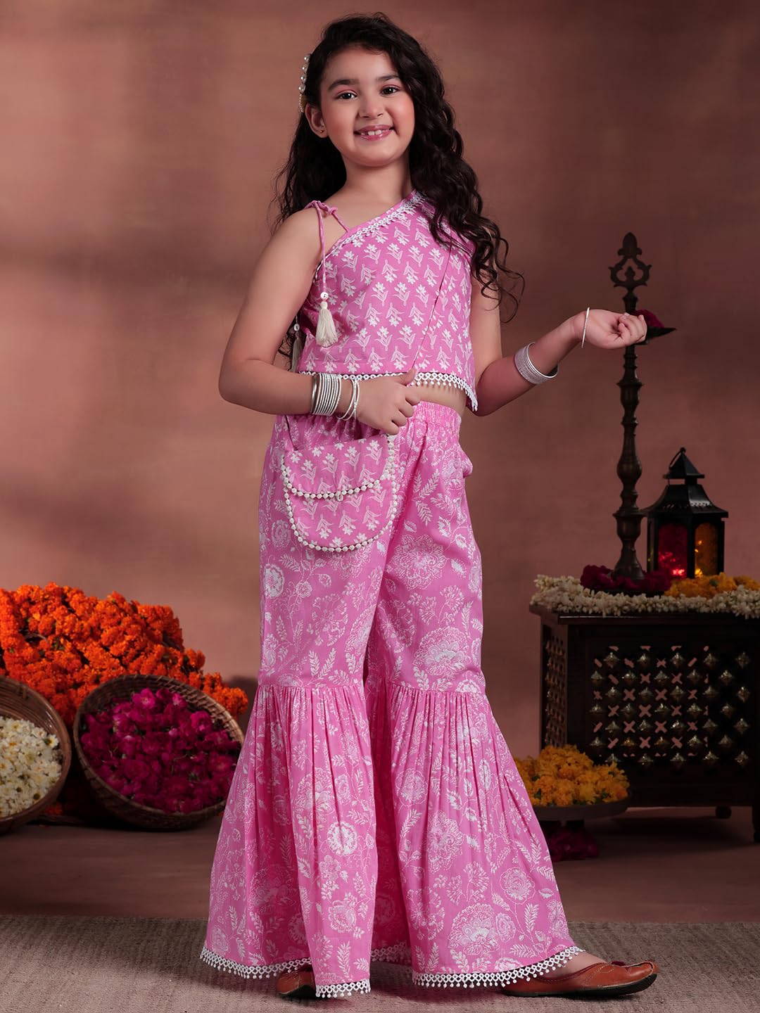 Libas Co-Ords for Women, Model 90056K, Pink, Size 9-10Y