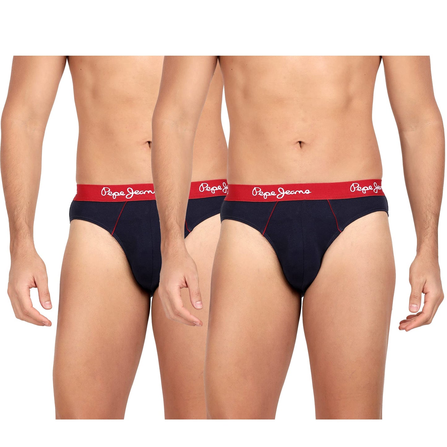 Pepe Jeans MenS Cotton Brief True Blue