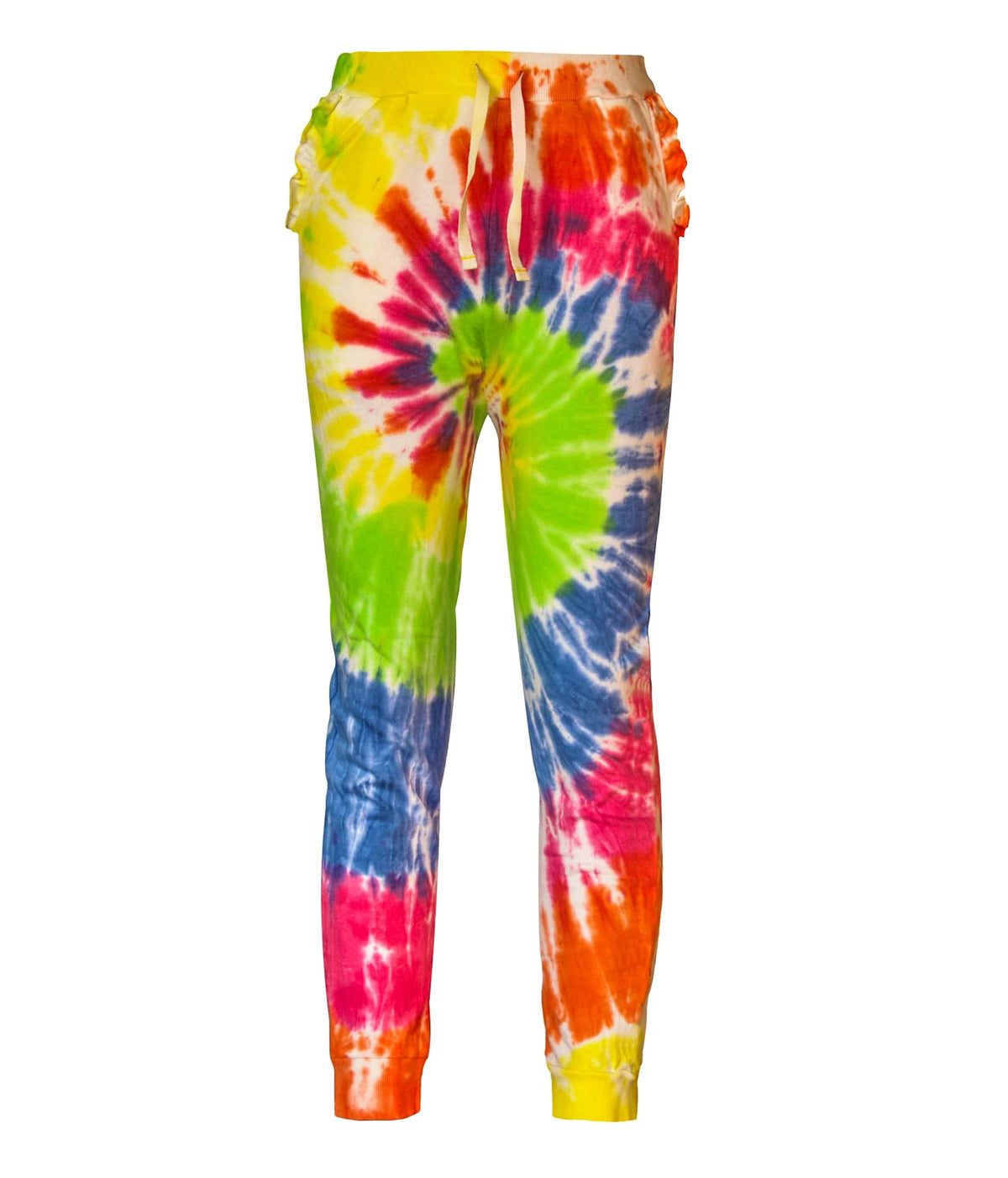 Kyda Kids 100% Cotton Kids Printed Joggers For Girls Multicolor (Pack Of 1)
