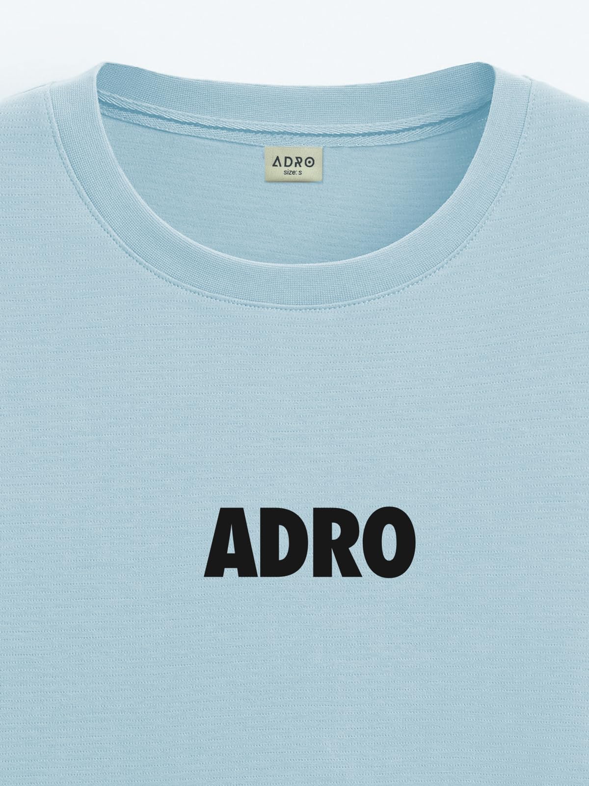 ADRO Oversize T Shirt for Men | Drop Shoulder Cotton T Shirt | Anime Oversize T-Shirt | Luffy T Shirt Gear 5| Trendy Front and B