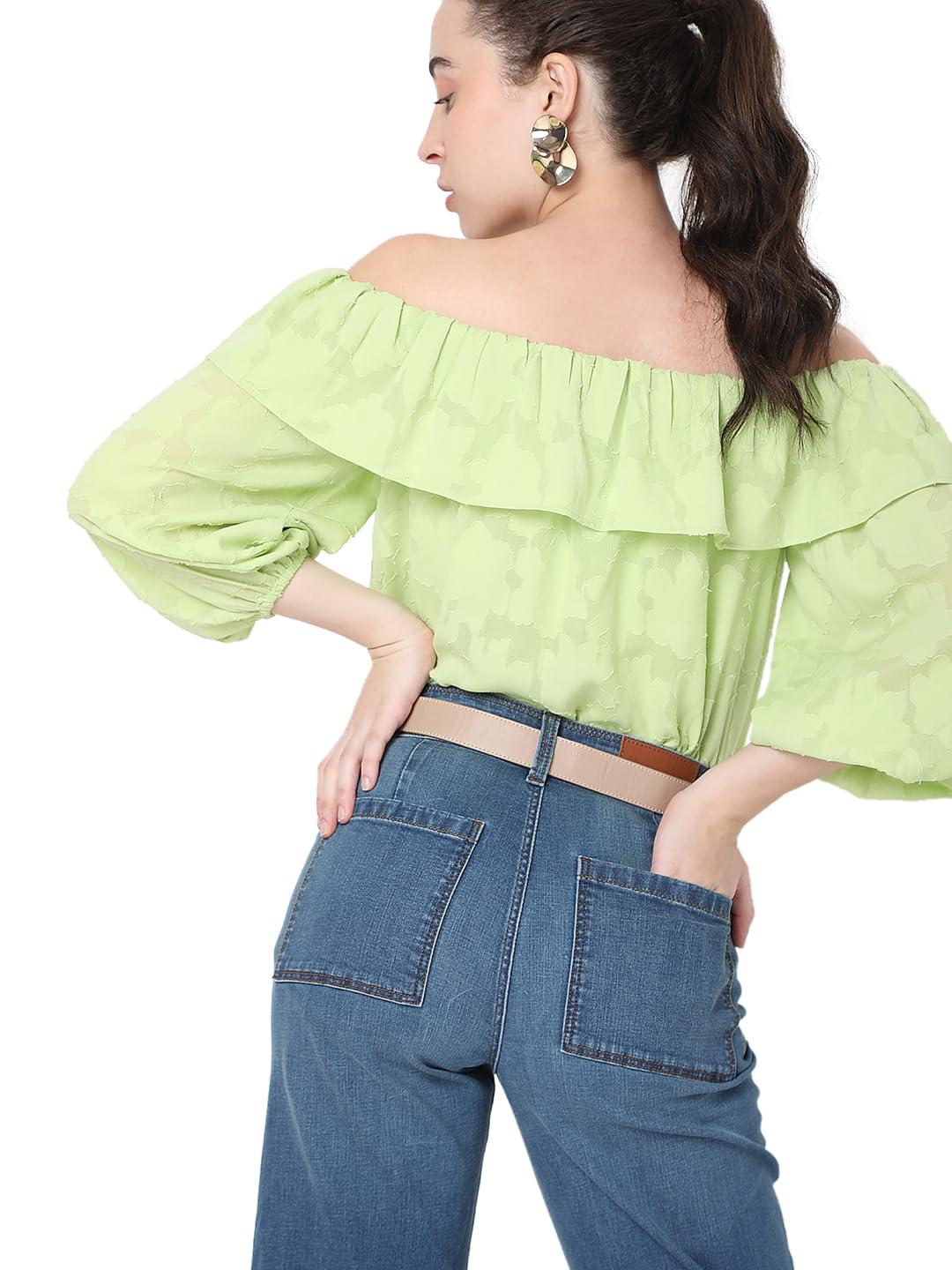 Vero Moda Regular Fit Top(185453101_Margarita Xl)