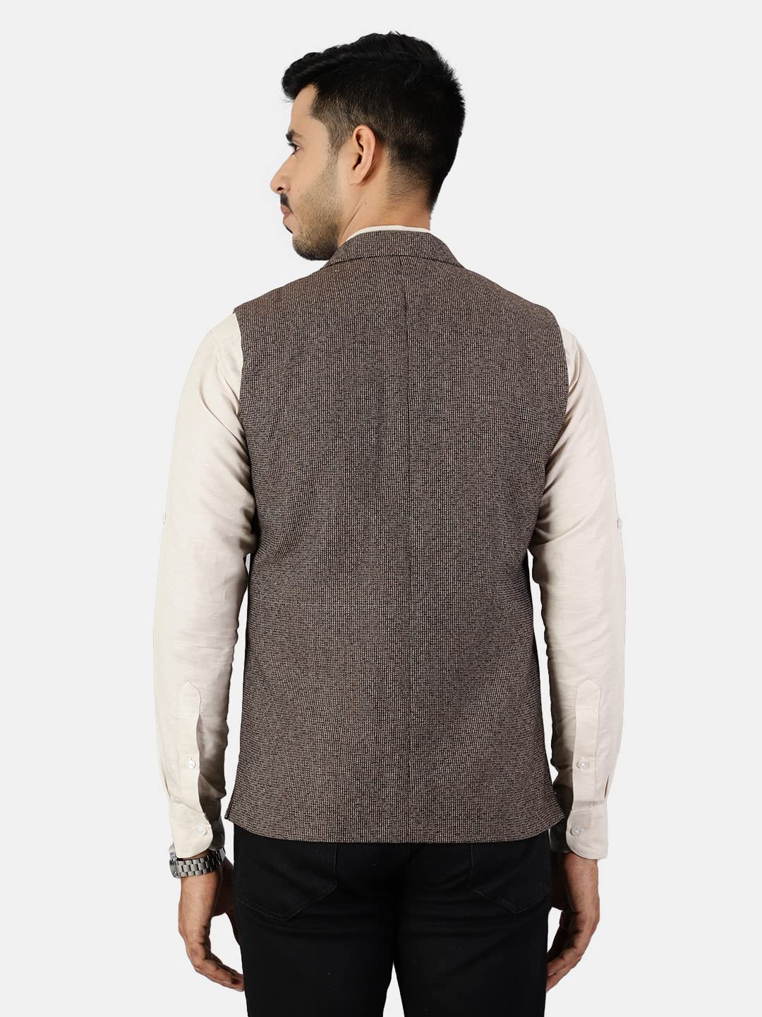 Wintage Men'S Tweed Modi Nehru Jacket