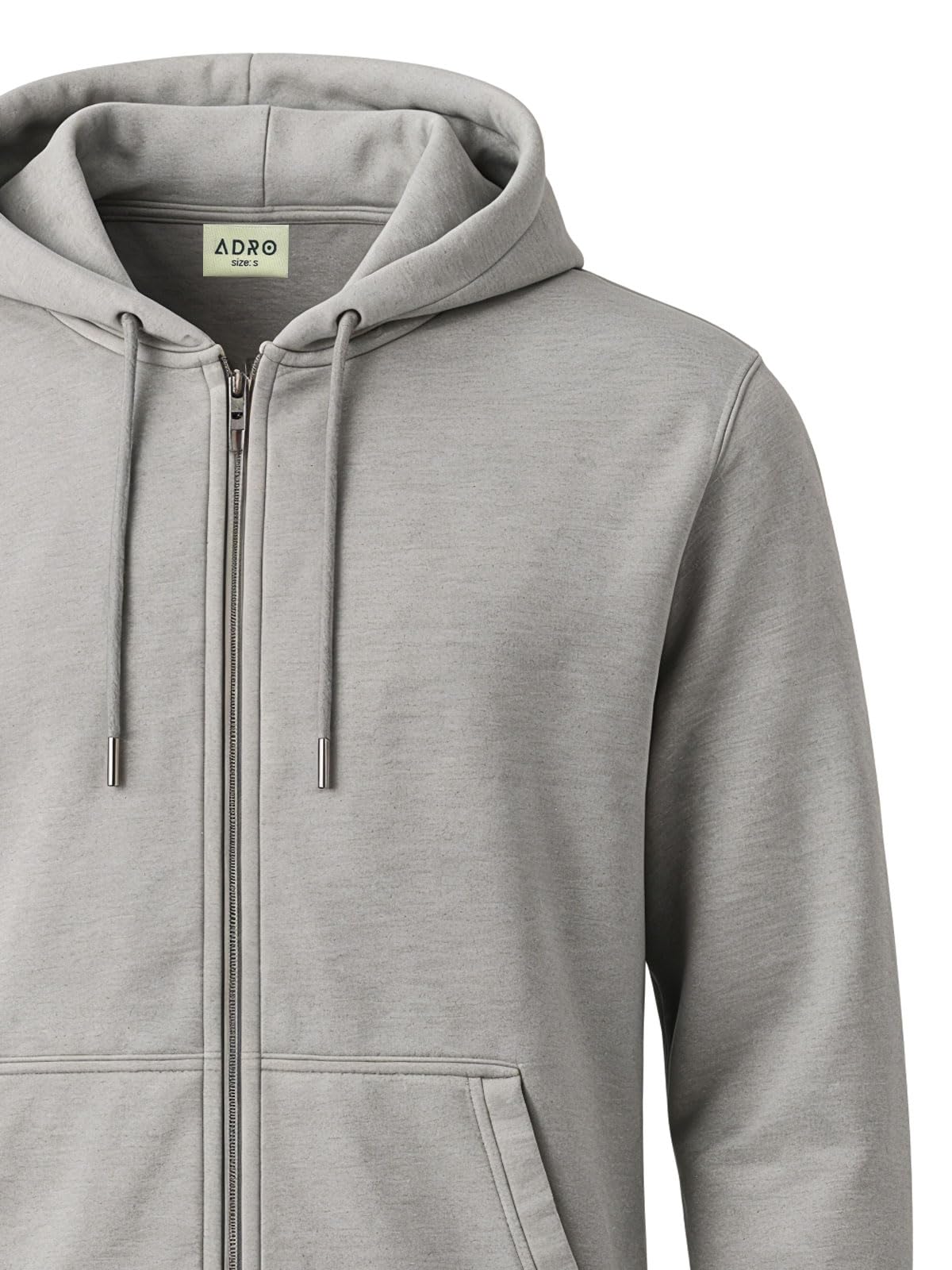 ADRO Zipper Cotton Regular Fit Hoodies | Sweatshirt with Zipper | Jackets for Men | Mens Zipper Hoodie | Hoodie | ZH24-PLN