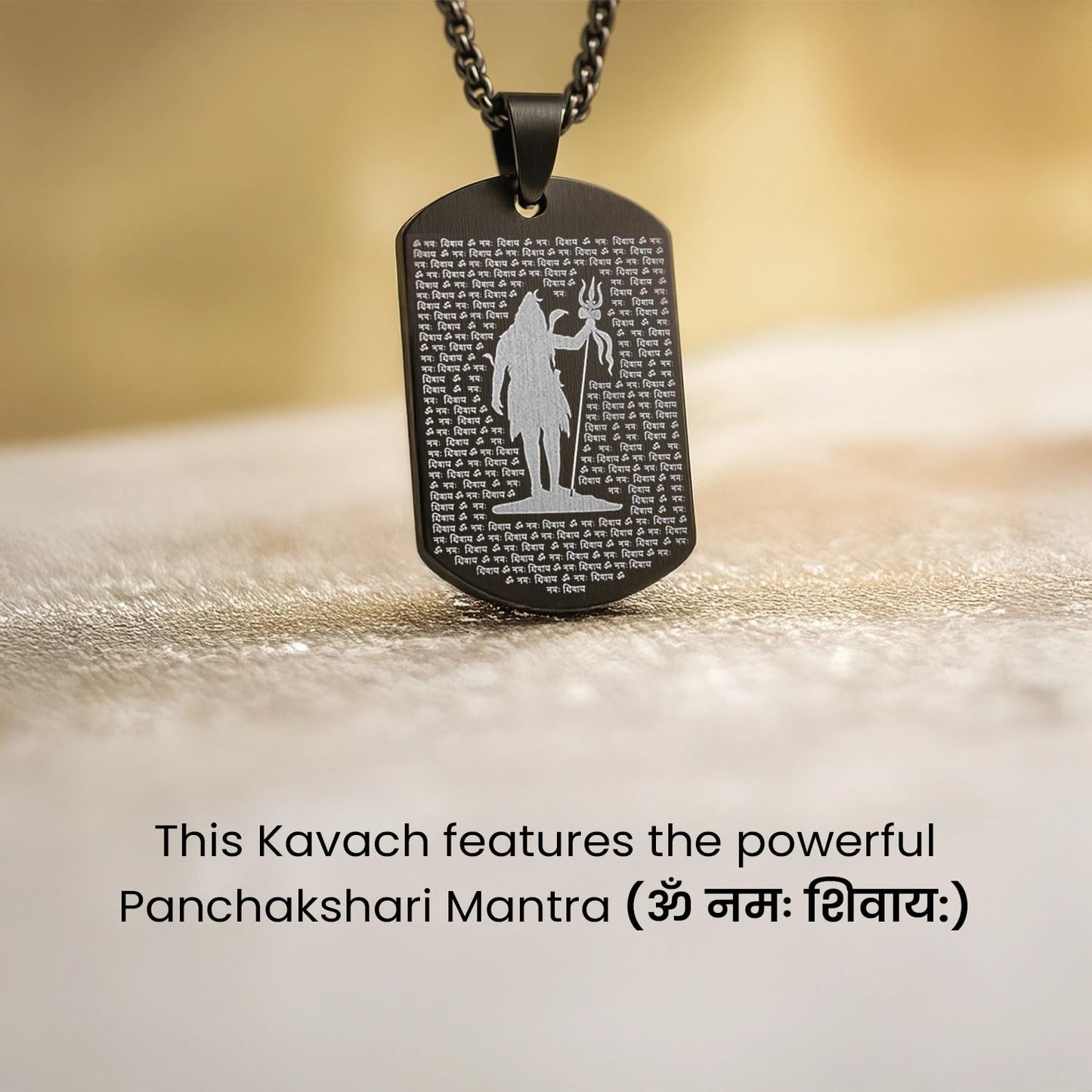 Astrotalk Mahadev Kavach Pendant | Energized with Shiv Panchakshari Mantra | Spiritual Shield | Unique Gift Item for Men & Women