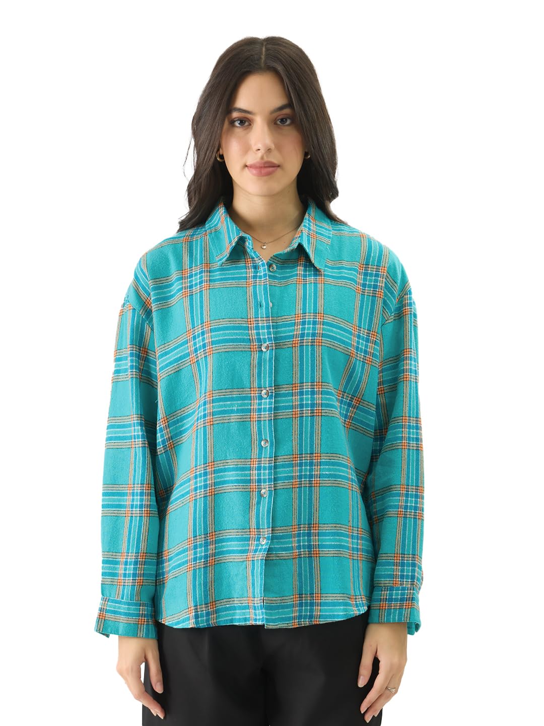 The Souled Store Plaid: Aruba Women Boyfriend Shirts