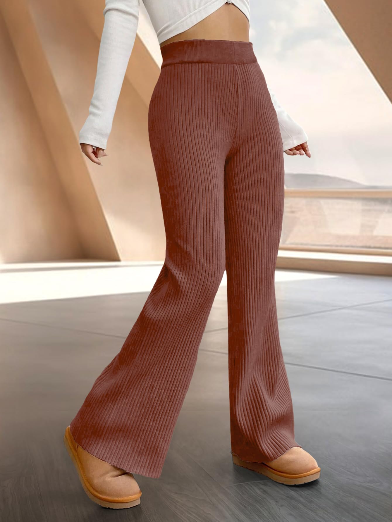 Tee Projekt Regular Fit Trousers for Women | Casual Trousers for Women