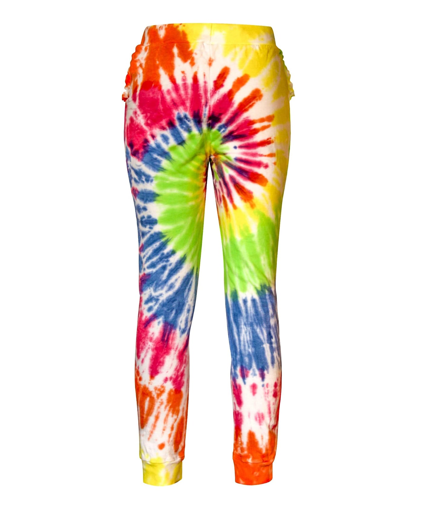 Kyda Kids 100% Cotton Kids Printed Joggers For Girls Multicolor (Pack Of 1)