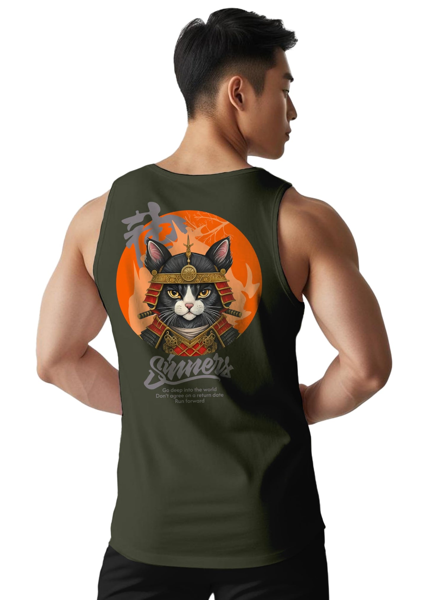 Peppyzone Mens Regular Fit Vest (TT-Trendy50_Olive