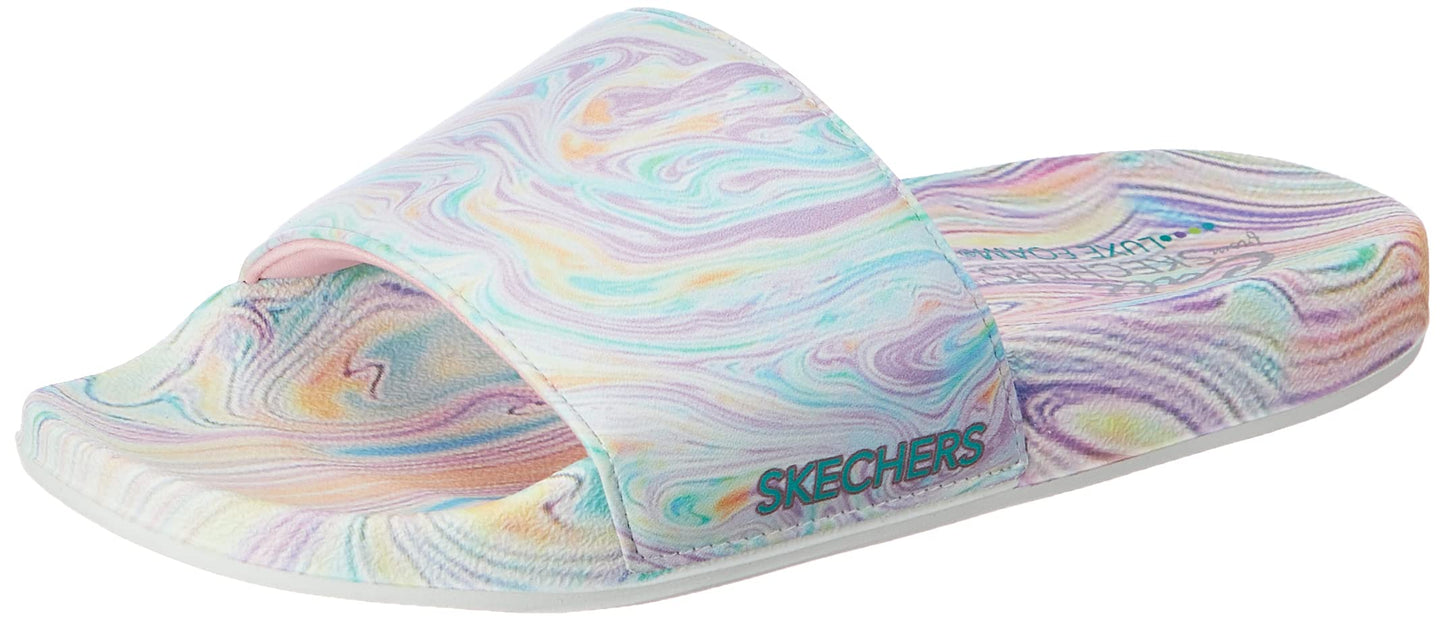 Skechers Women Pop Ups Lovely Marble Lbmt Sandals & Floaters