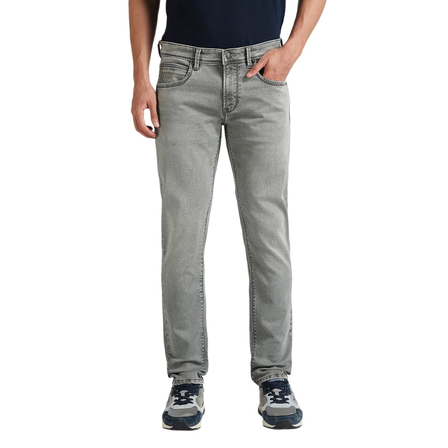 Pepe Jeans MenS Tapered Jeans (Pm207887Q071_Grey Used