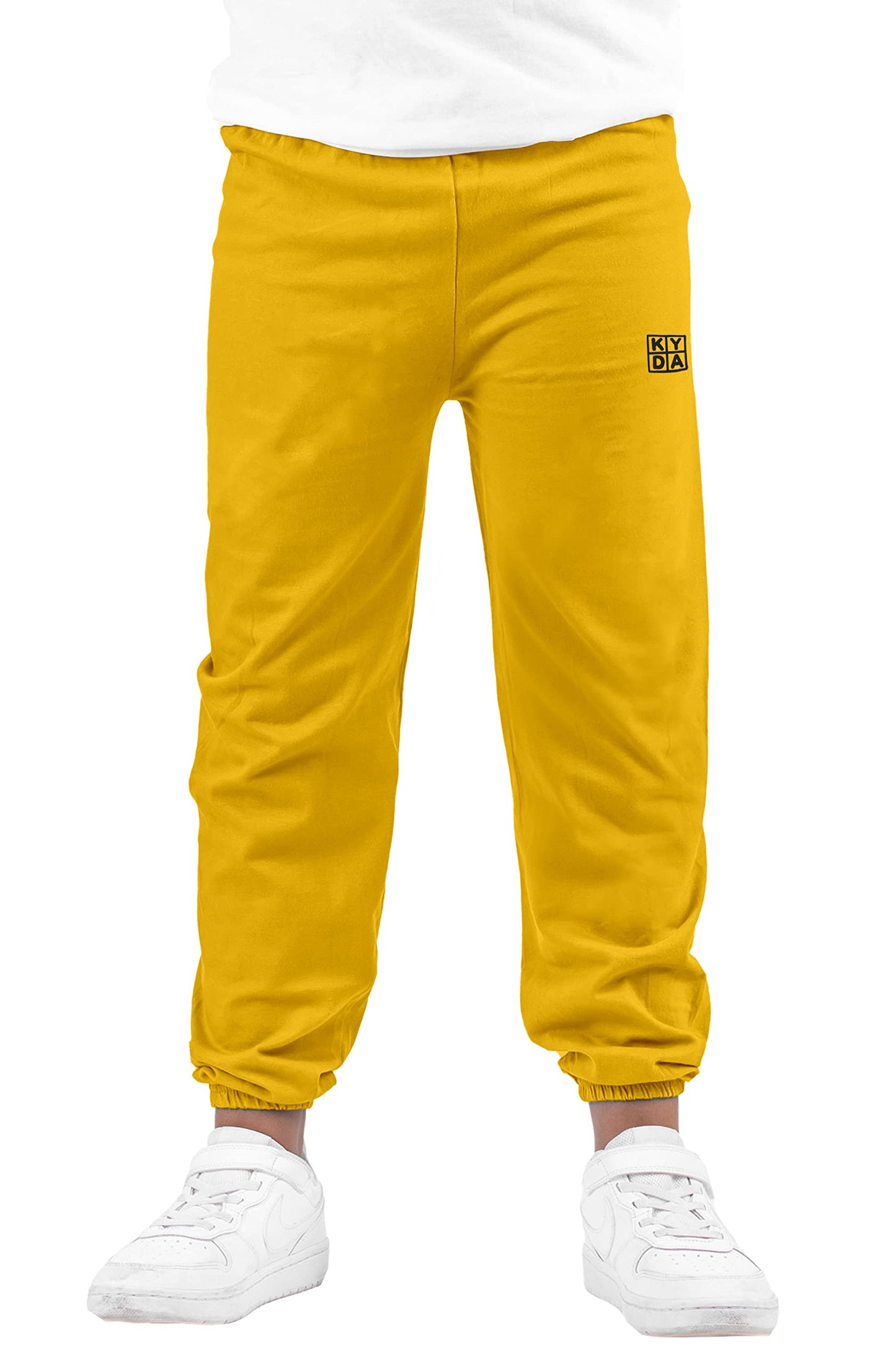 Kyda Kids Unisex Cotton Regular Fit Trackpant For Boys & Girls (Pack Of 2), Multicolor