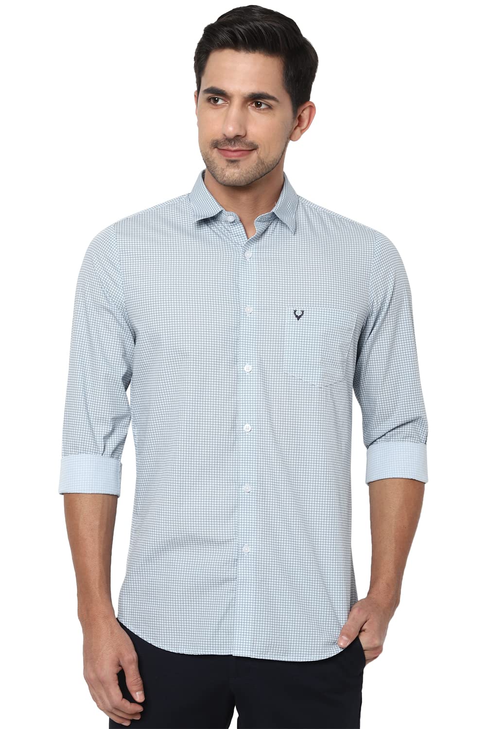 Allen Solly Men Slim Fit Printed Shirt