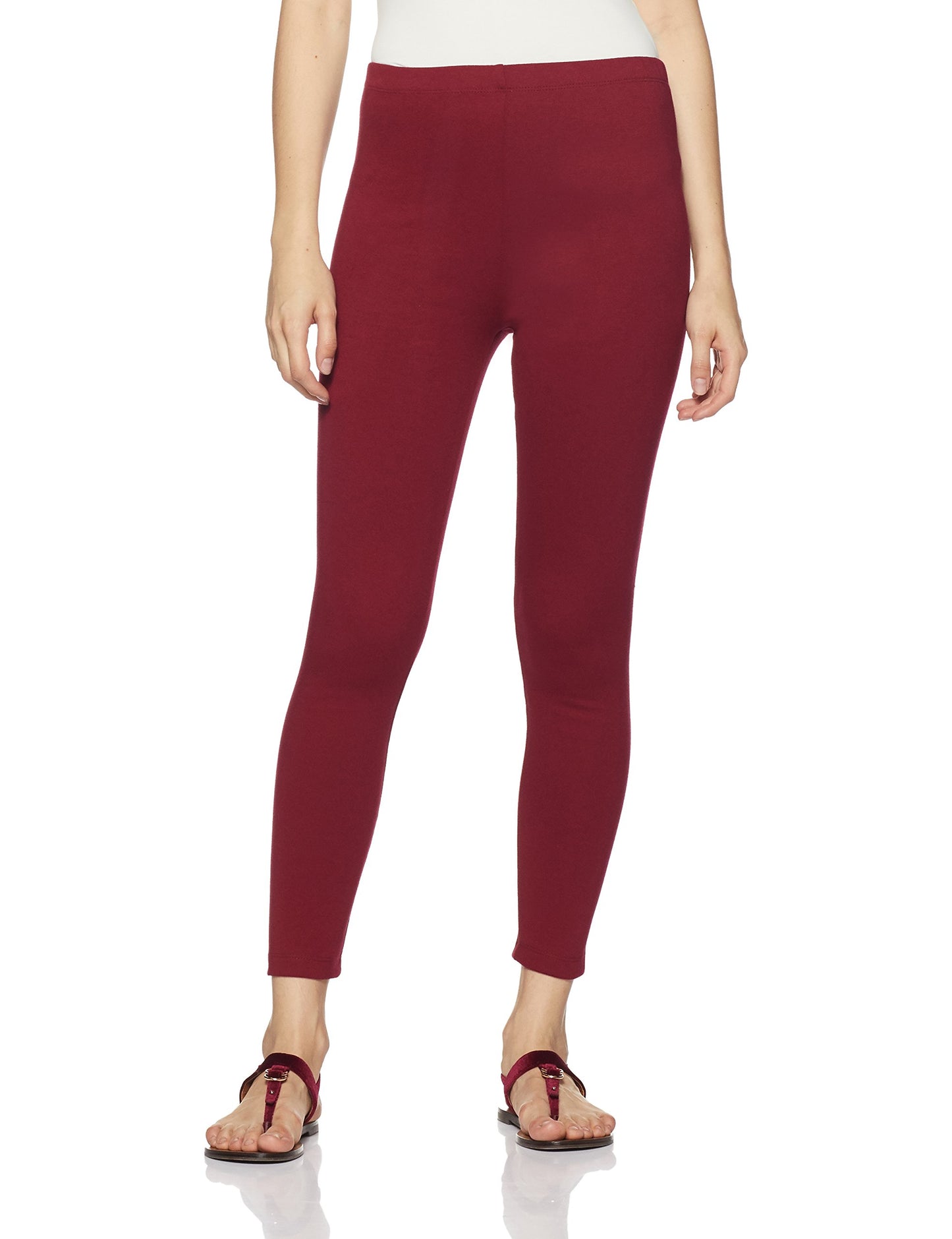 Aurelia Women'S Light Winter Tights (17Auk60026-02992_Maroon_S)