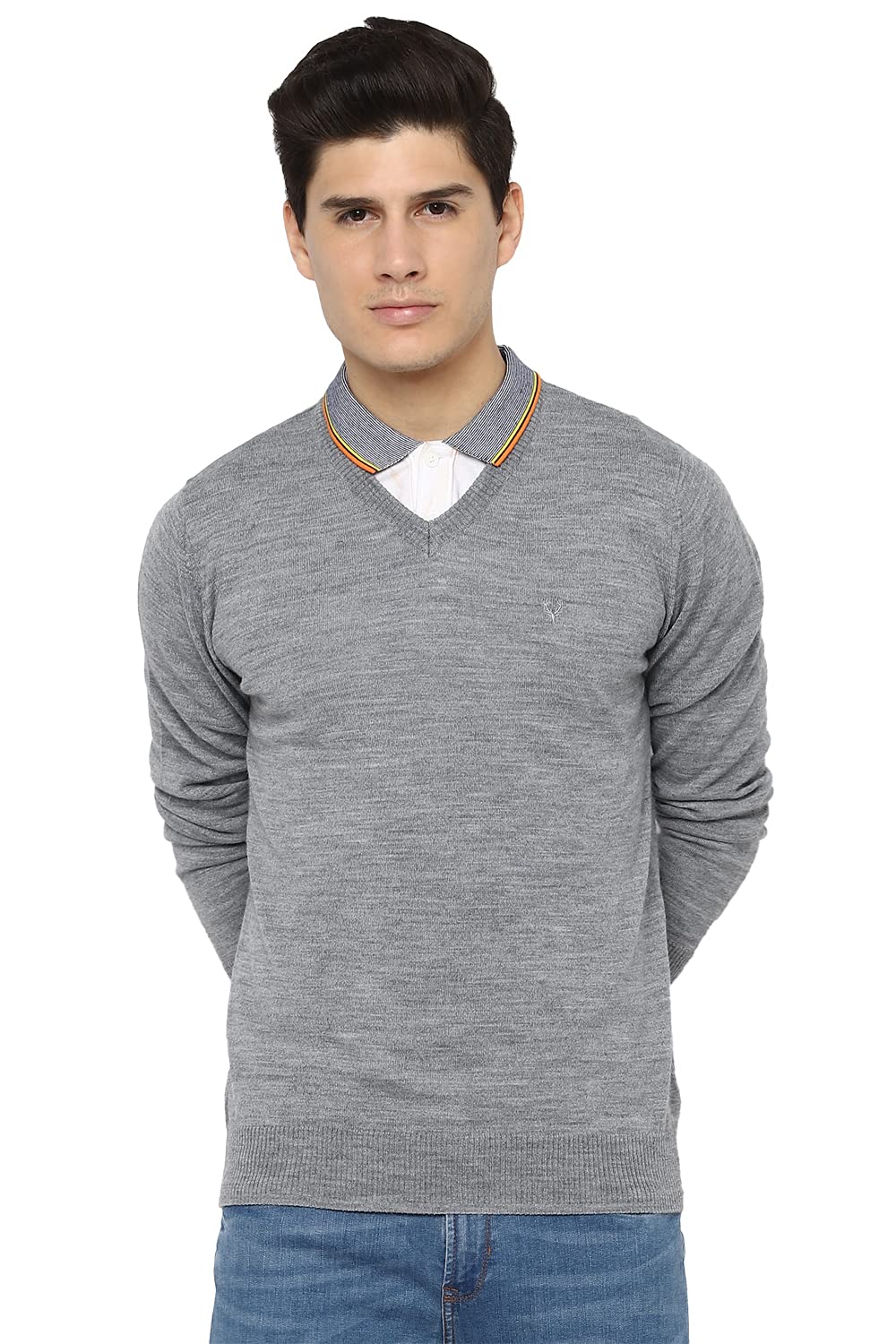 Allen Solly Men Solid Sweater