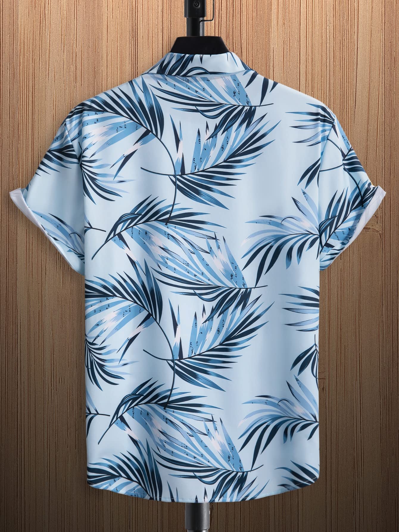 Shasmi Solid Regular Fit Fancy Casual Shirt for Men_Sky Blue