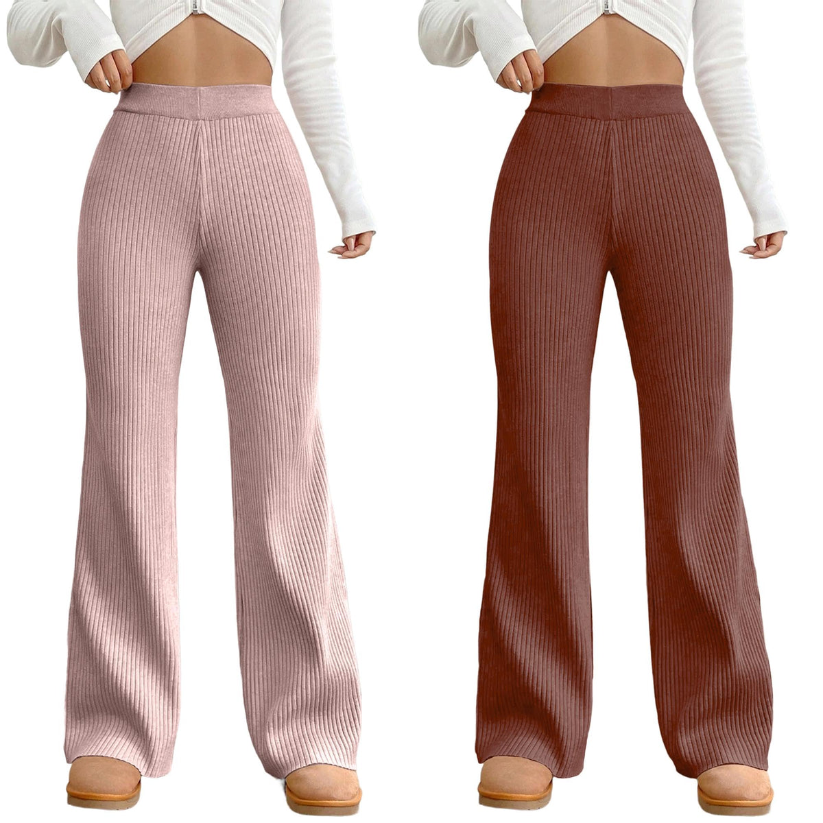 Tee Projekt Regular Fit Trousers for Women| Korean Trousers for Women