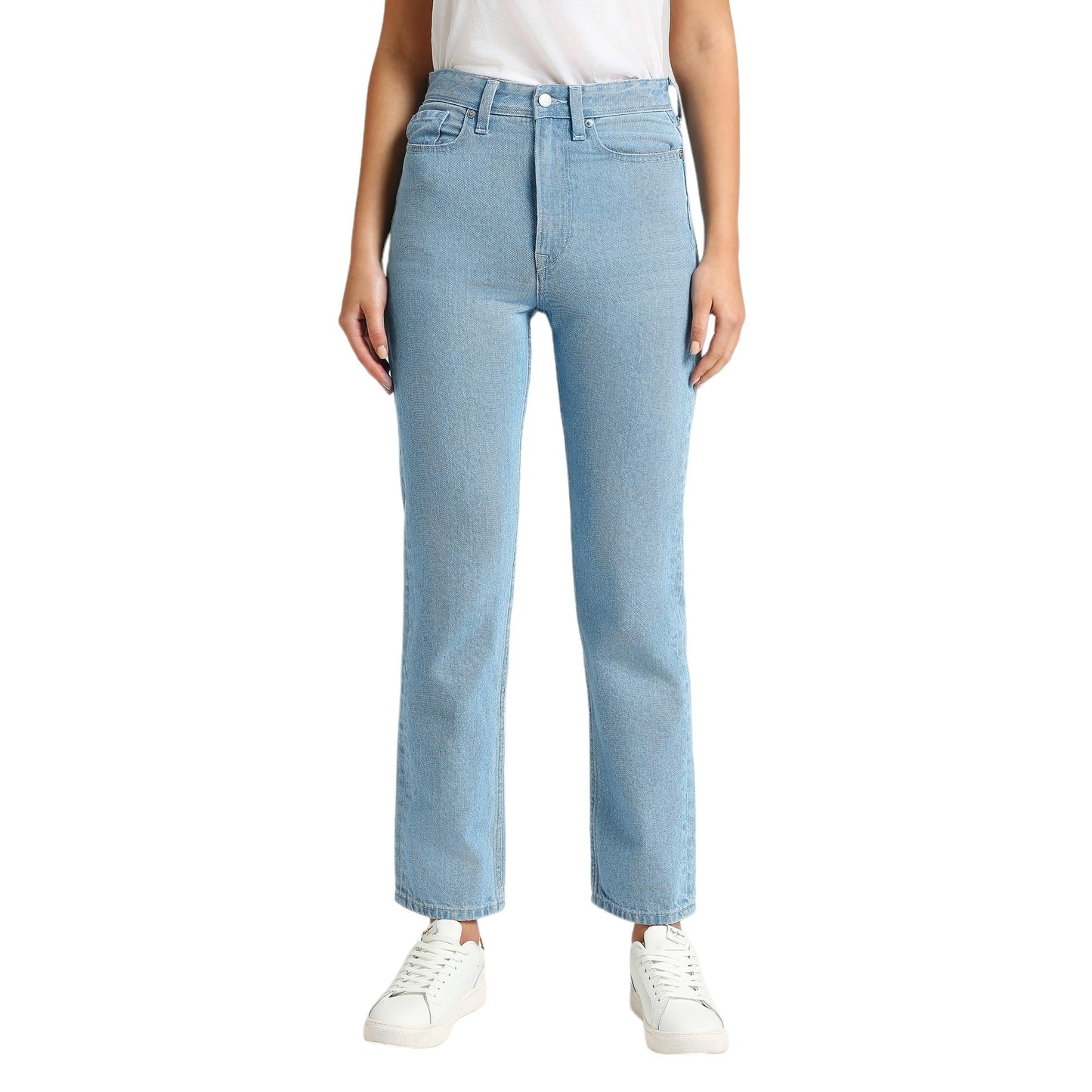 Pepe Jeans WomenS Straight Jeans (Pl204849Q050_Light Used Indigo Blue