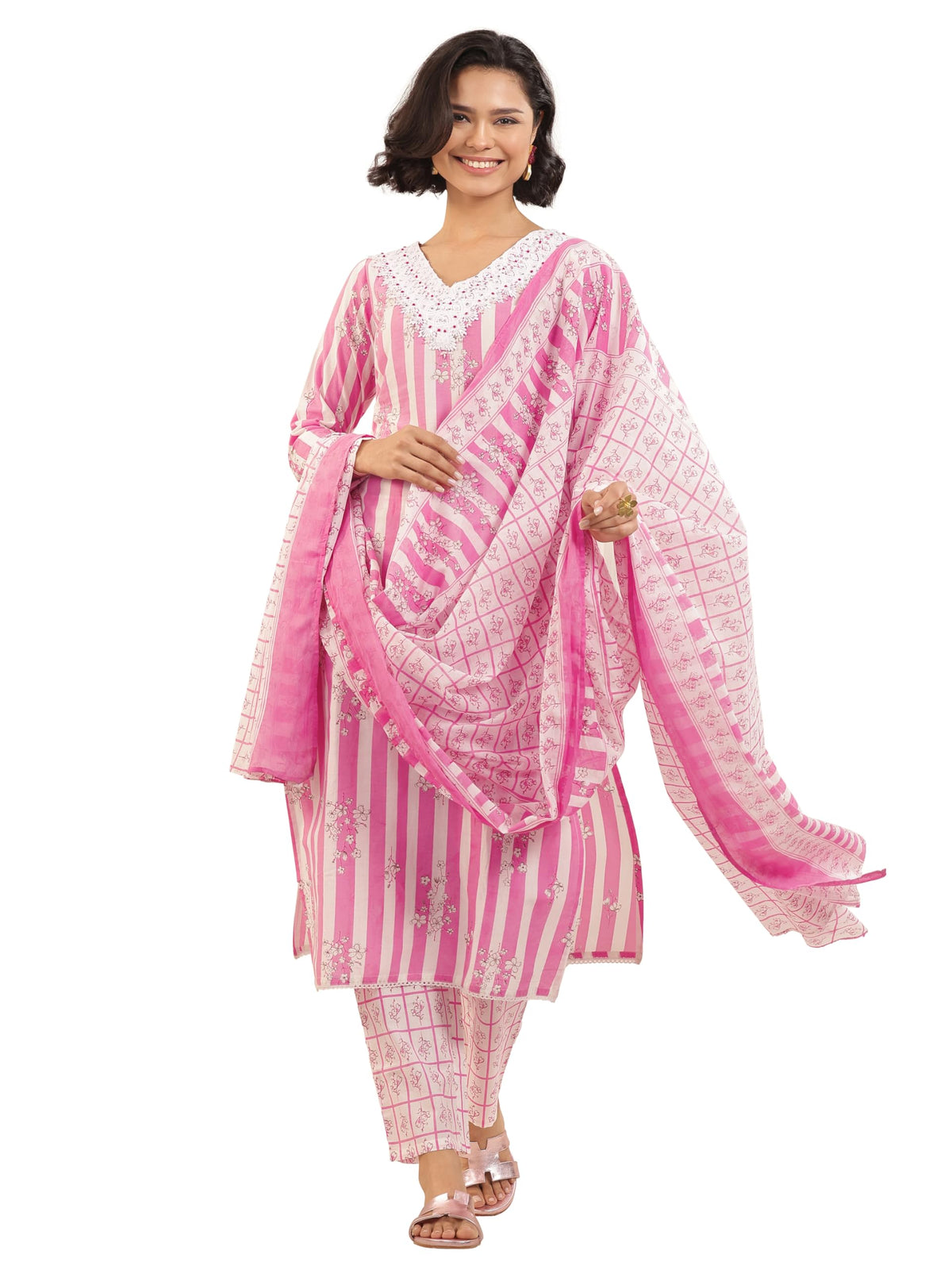 Libas WomenS Cotton Kurta Sets (99670