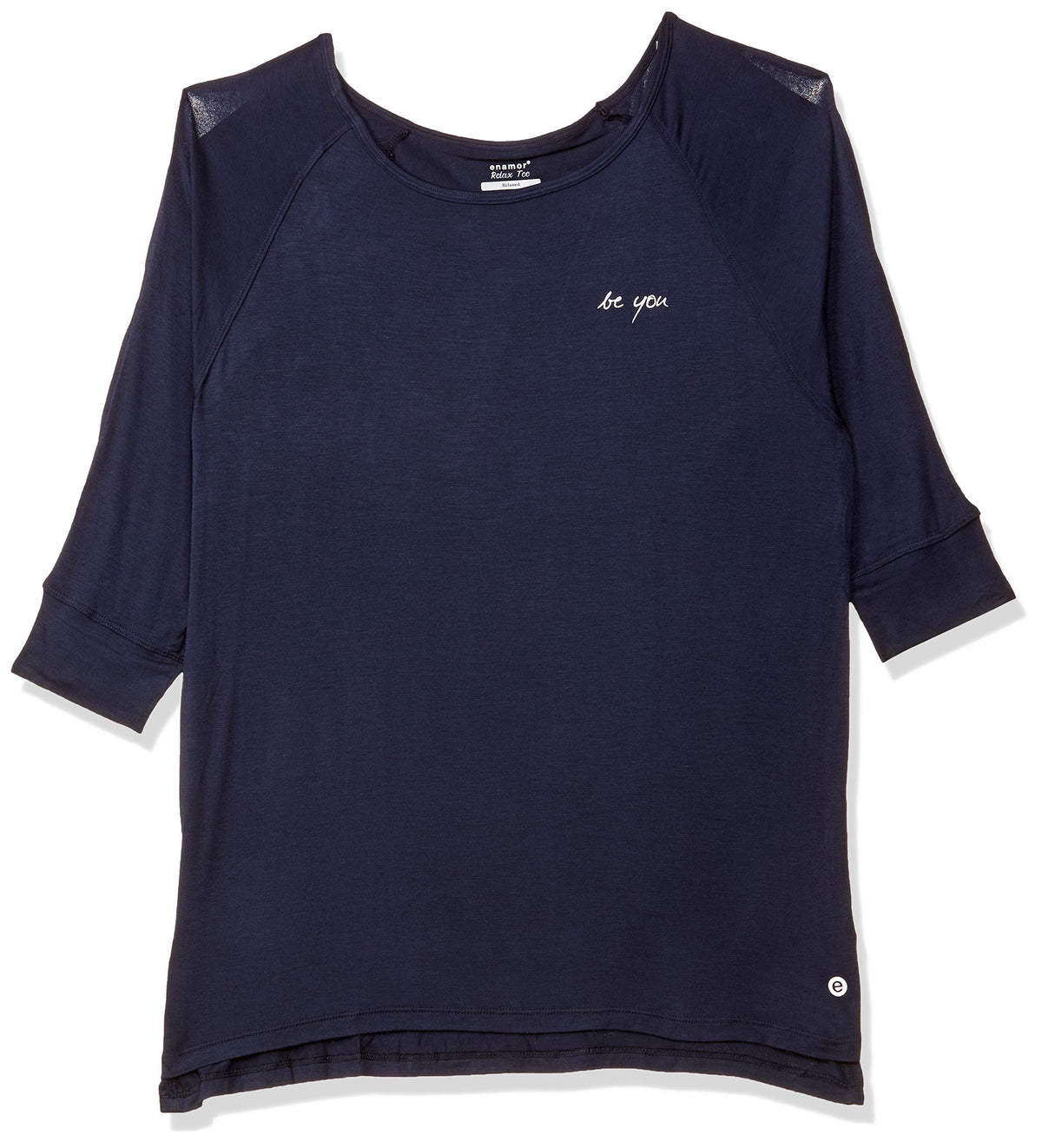 Enamor E077 Relax Tee - Navy