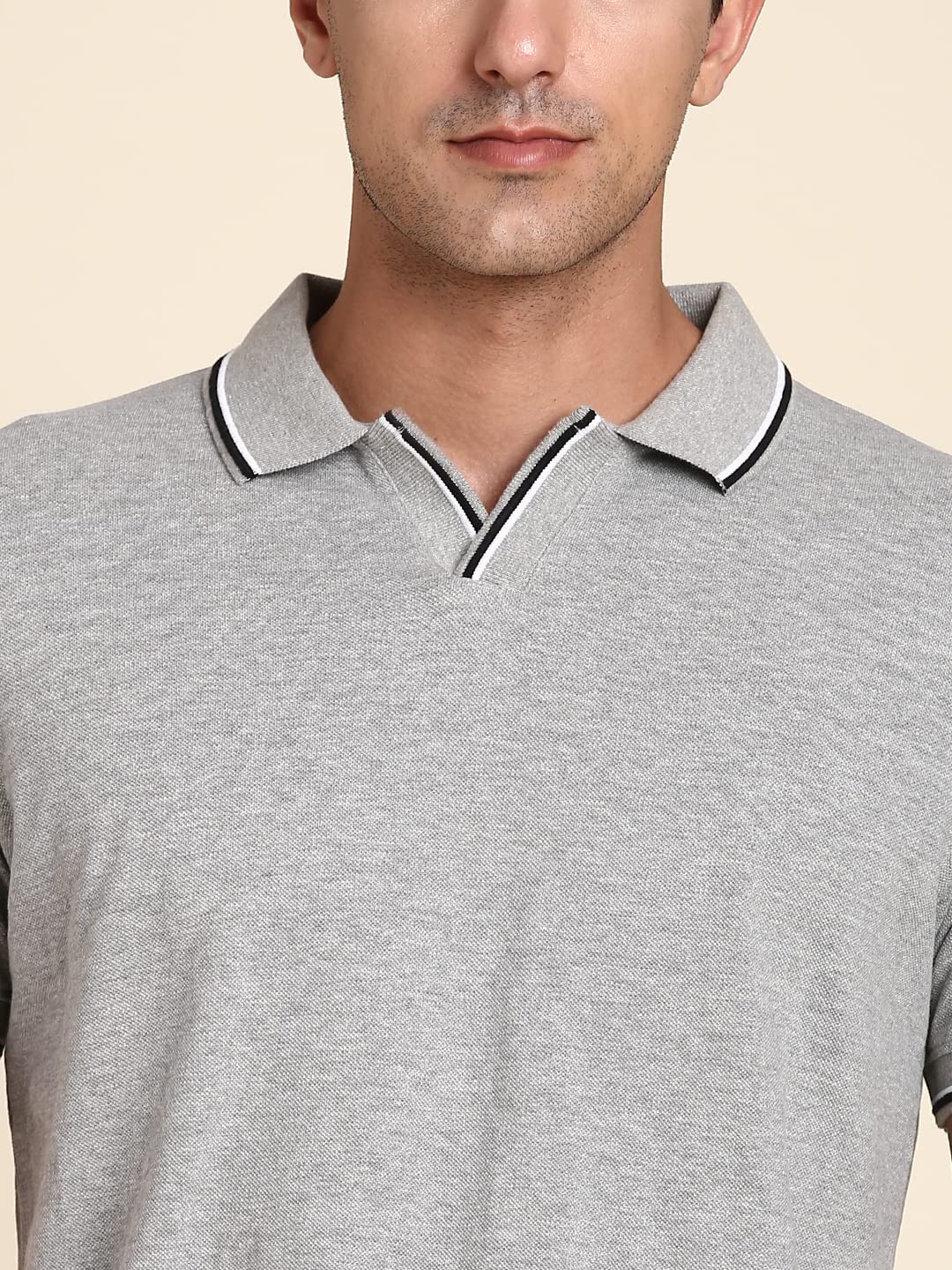 Dennis Lingo MenS Slim Fit Green Polo T-Shirt