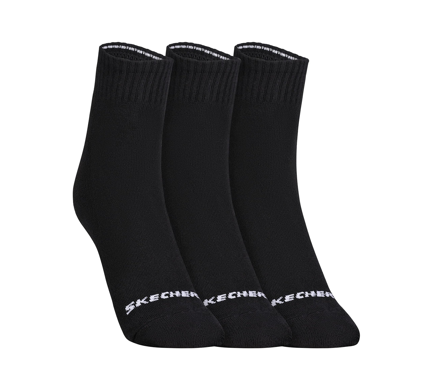 Skechers Men Pack Of 3 1 2 Terry Ankle Socks