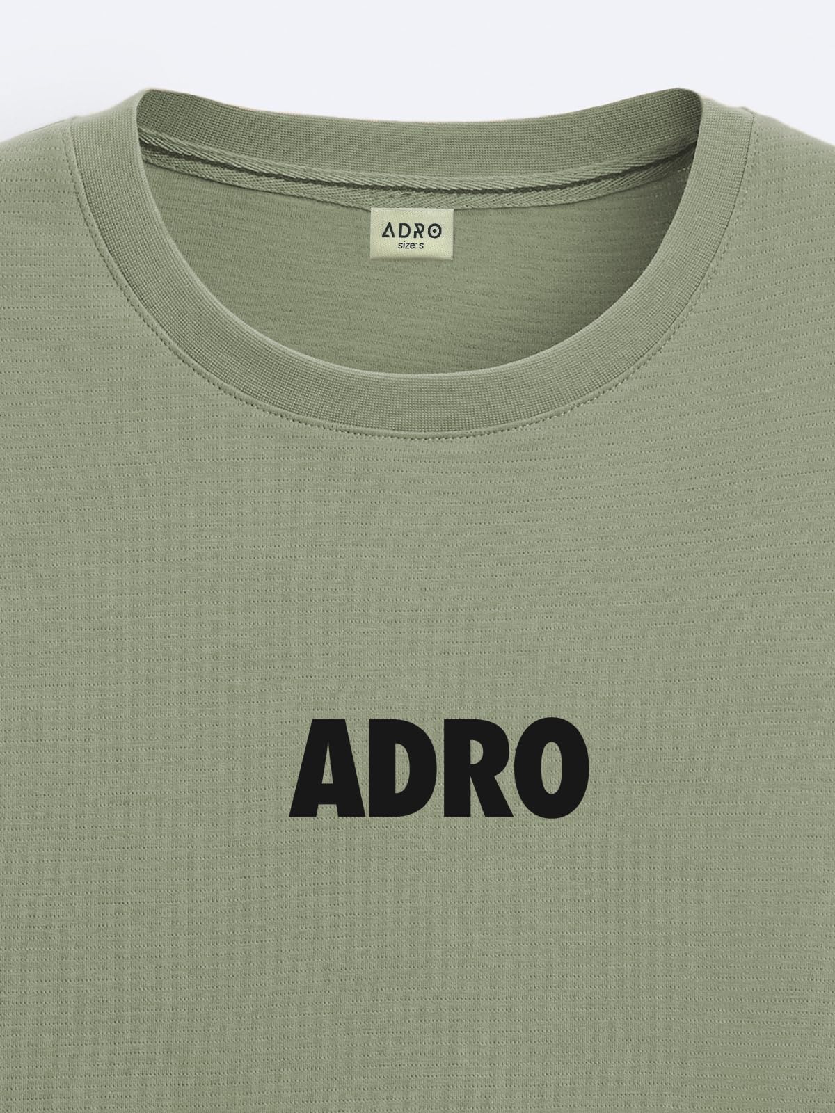 ADRO Oversize T Shirt for Men | Drop Shoulder Cotton T Shirt | Anime Oversize T-Shirt | Luffy T Shirt Gear 5| Trendy Front and B