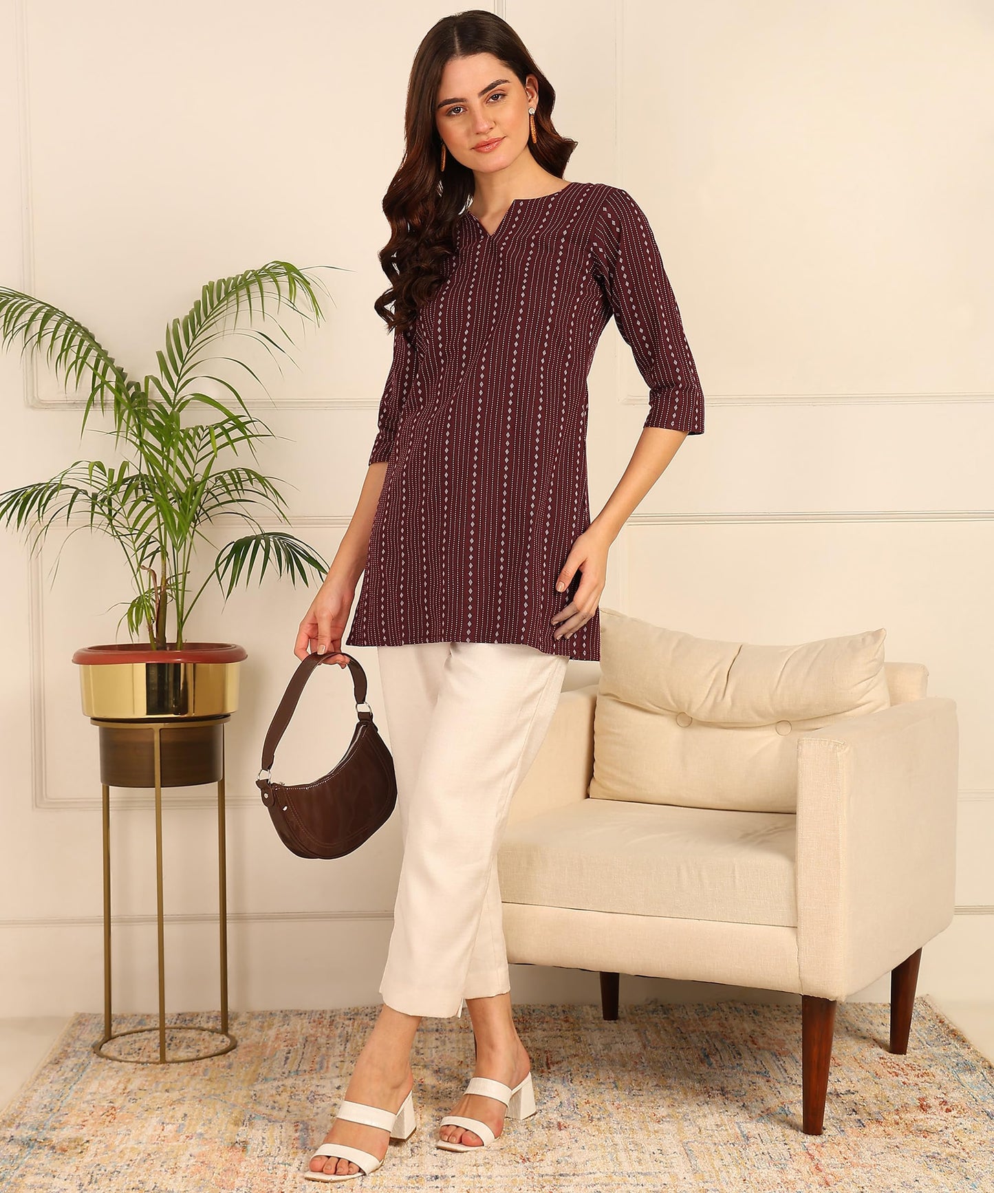 Dsk Studio Cotton Short Kurti For Women And Girls