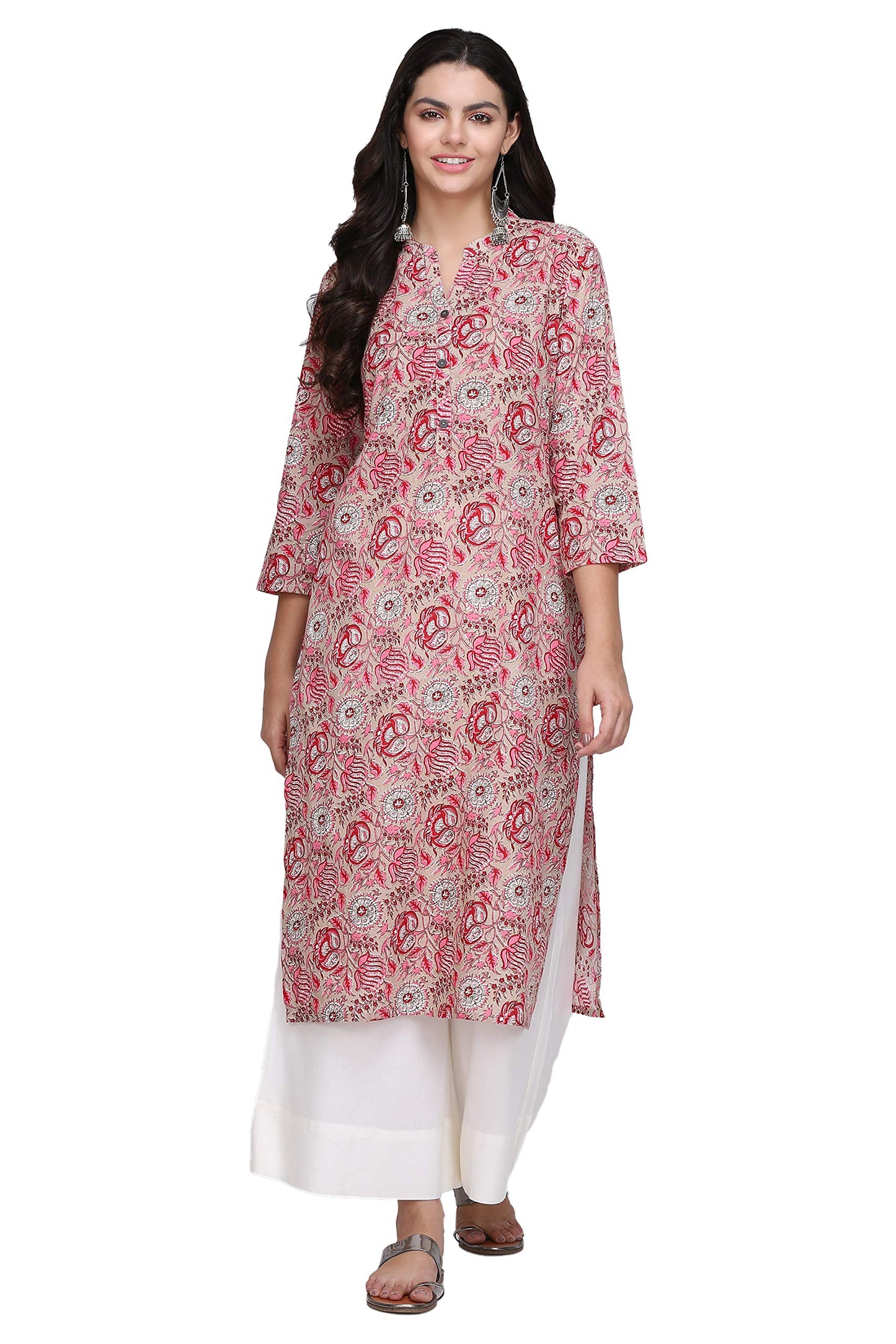 GoSriKi Women's Cotton Saree