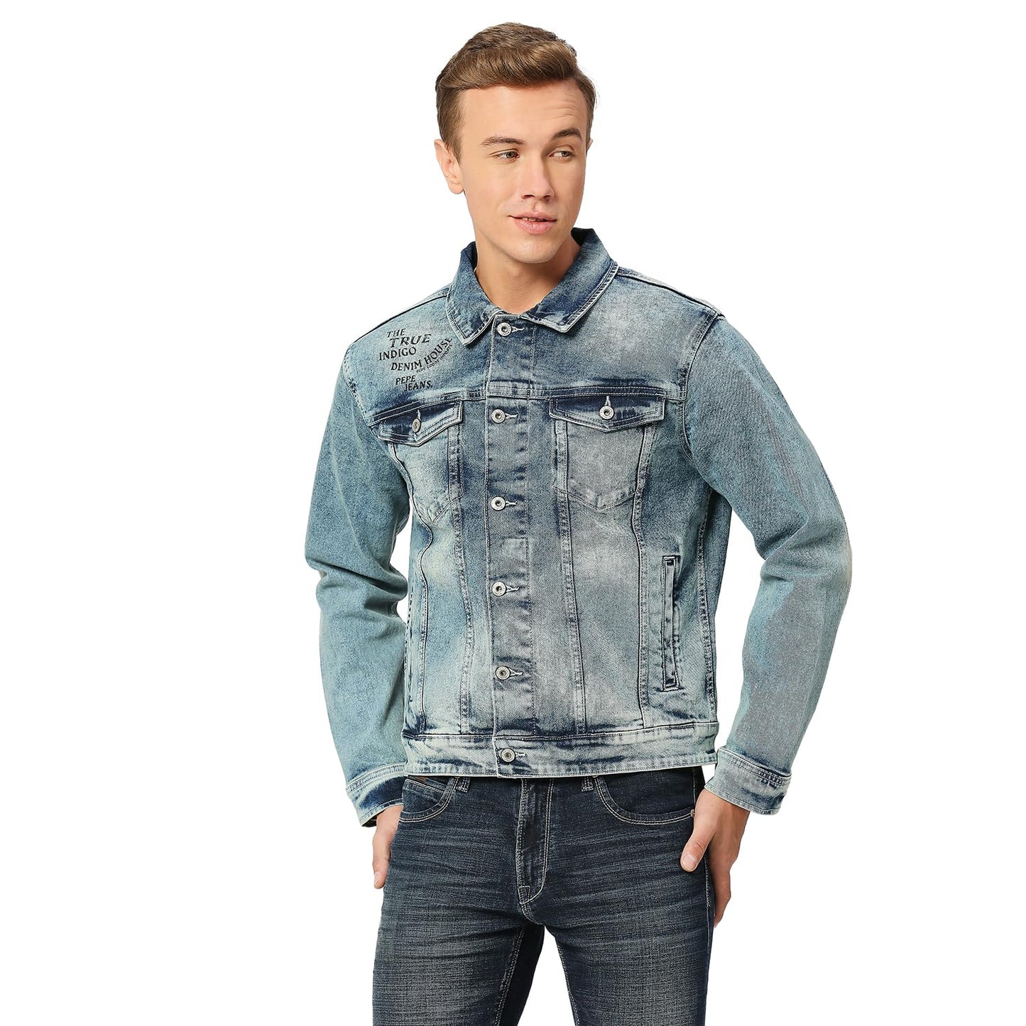 Pepe Jeans MenS A-Line Coat (Pm402808Q05_Light Used