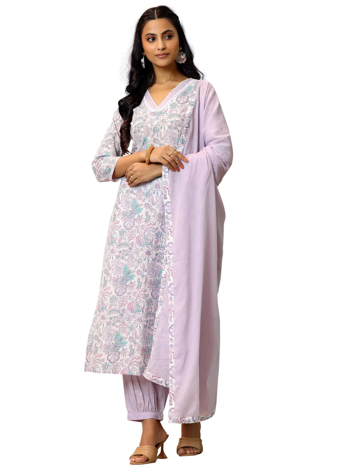 Libas WomenS Pure Cotton Kurta Set (278660R