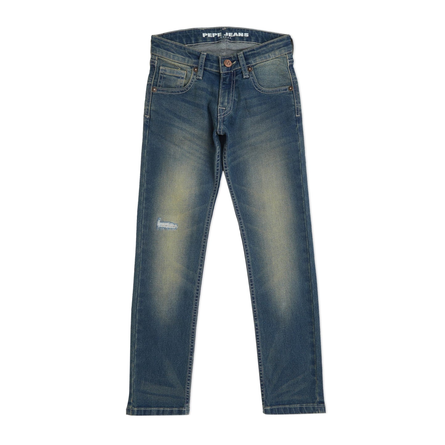 Pepe Jeans BoyS Slim Jeans (Pb201978G22_Med Light Tint