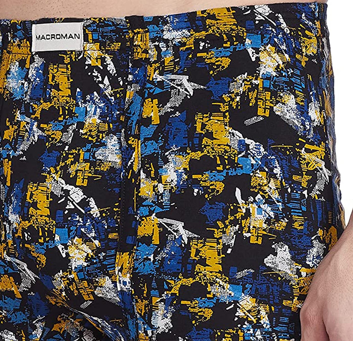 Rupa Mens Cotton Regular All Over Print Briefs (Pack of 2) (MACROMAN_PO2_Printed IE