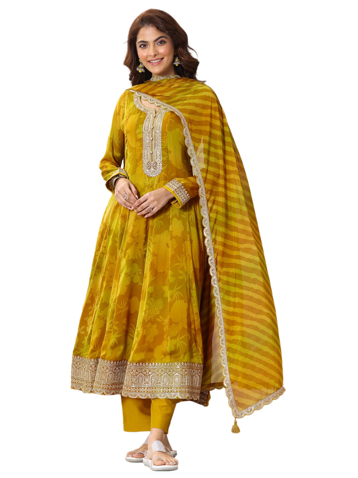 Libas WomenS Silk Blend Kurta Set (99085Or