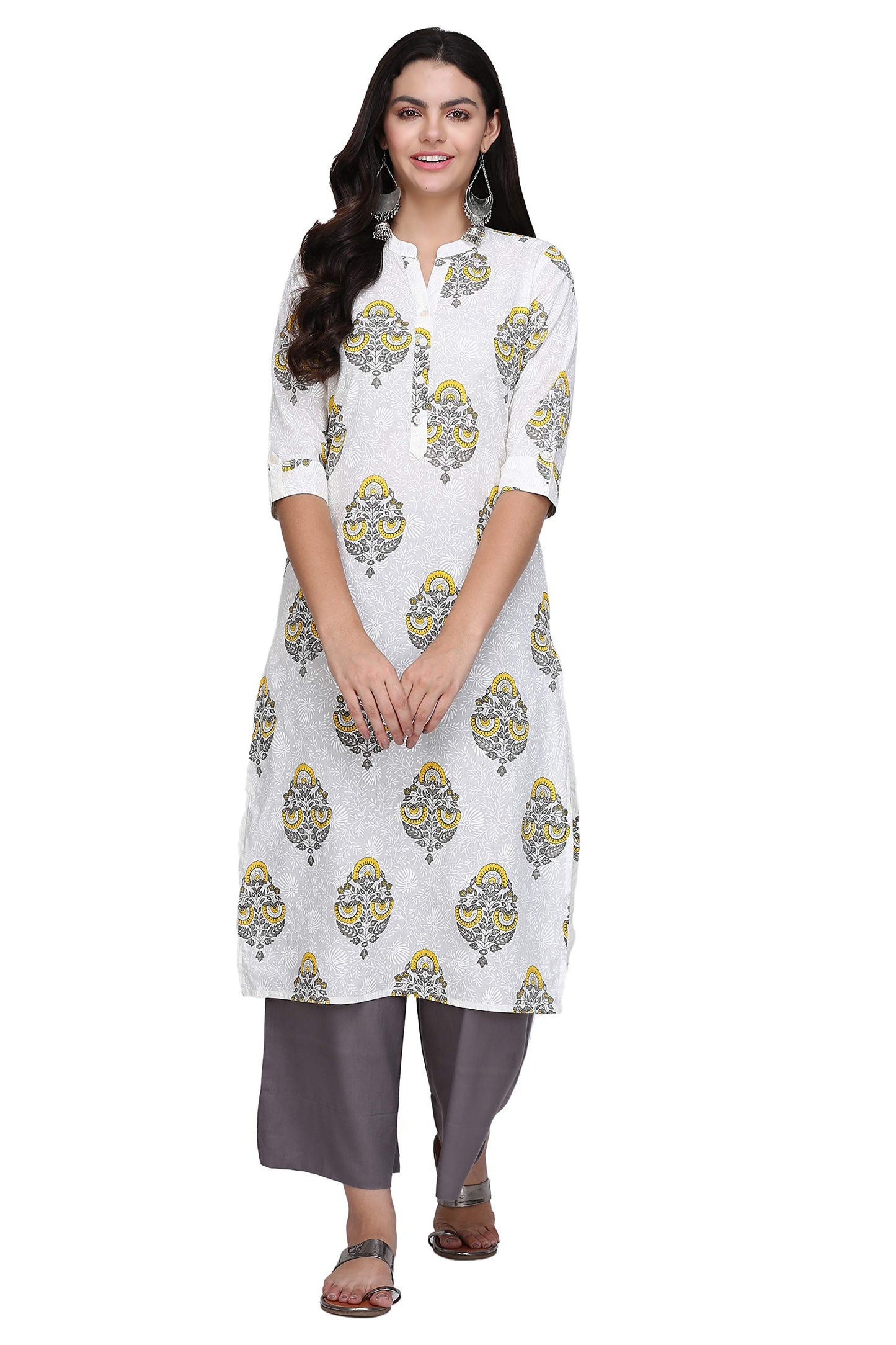 GoSriKi Women's Cotton Regular Saree