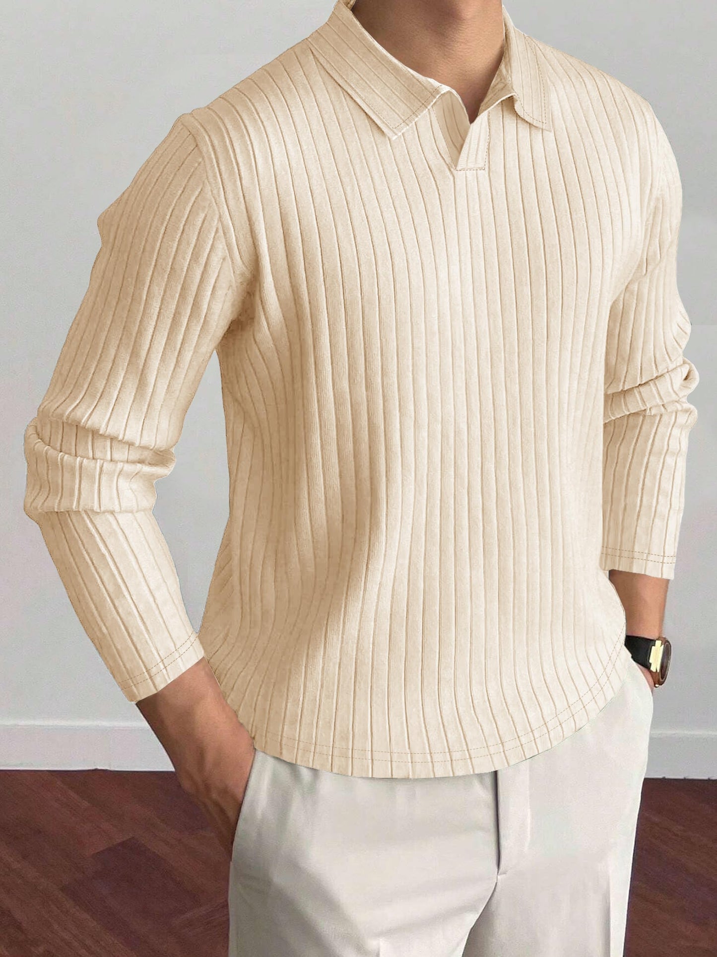 Noble Monk Relax Fit Polo Neck T-Shirt