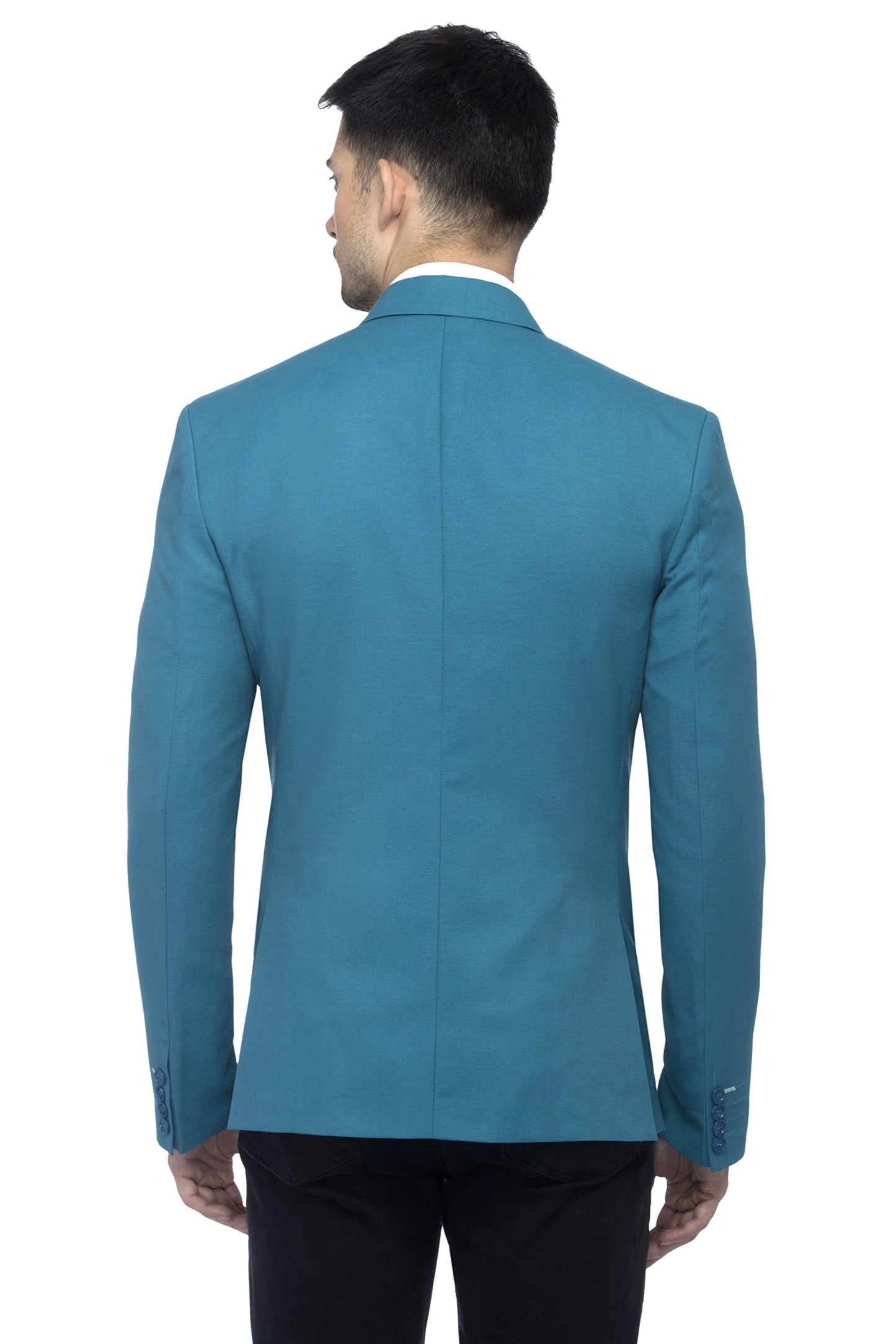 Favoroski MenS Cotton Blend Blazers - Turkish Green