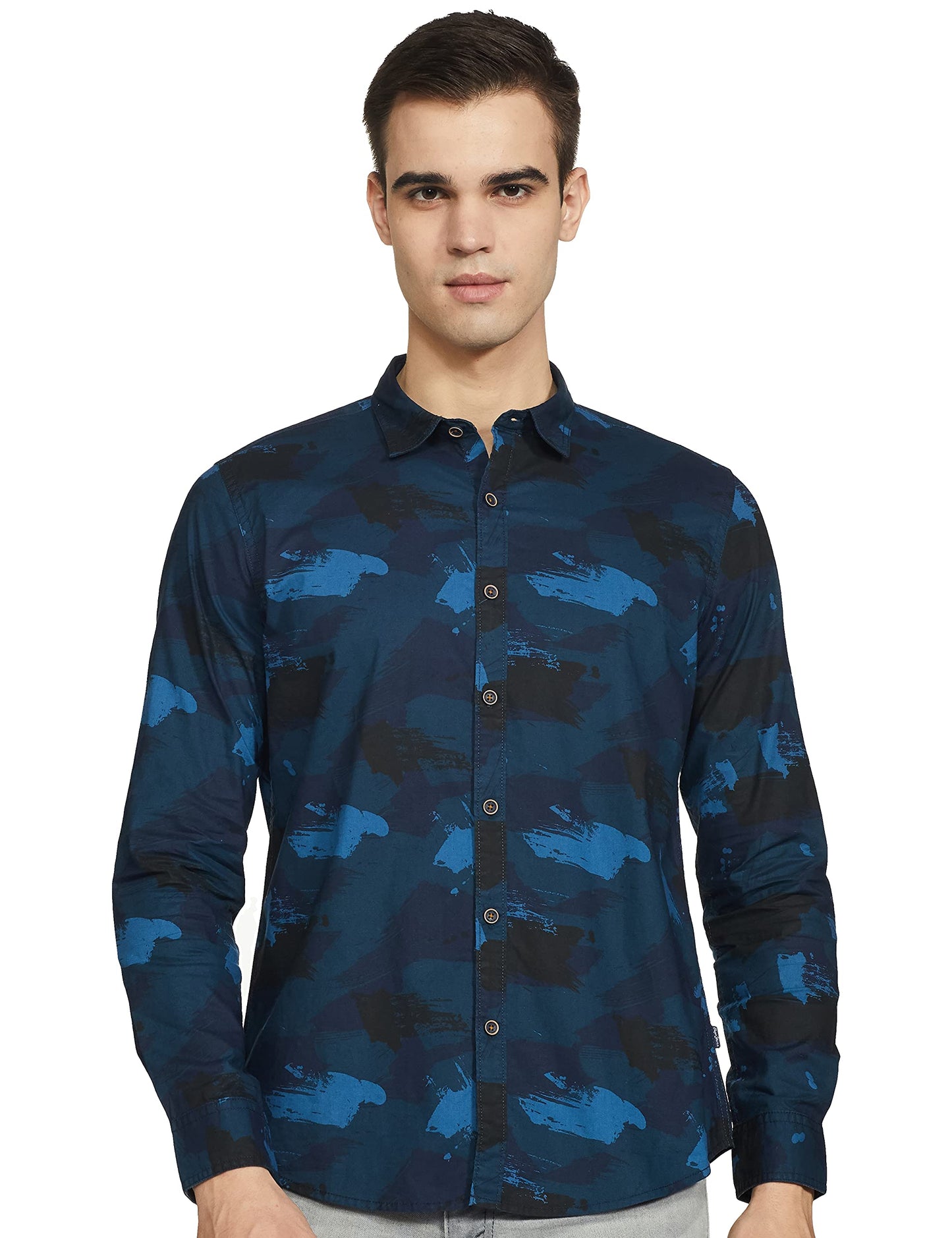 Pepe Jeans MenS Shirts (Pm307332_L, Blue, Large)