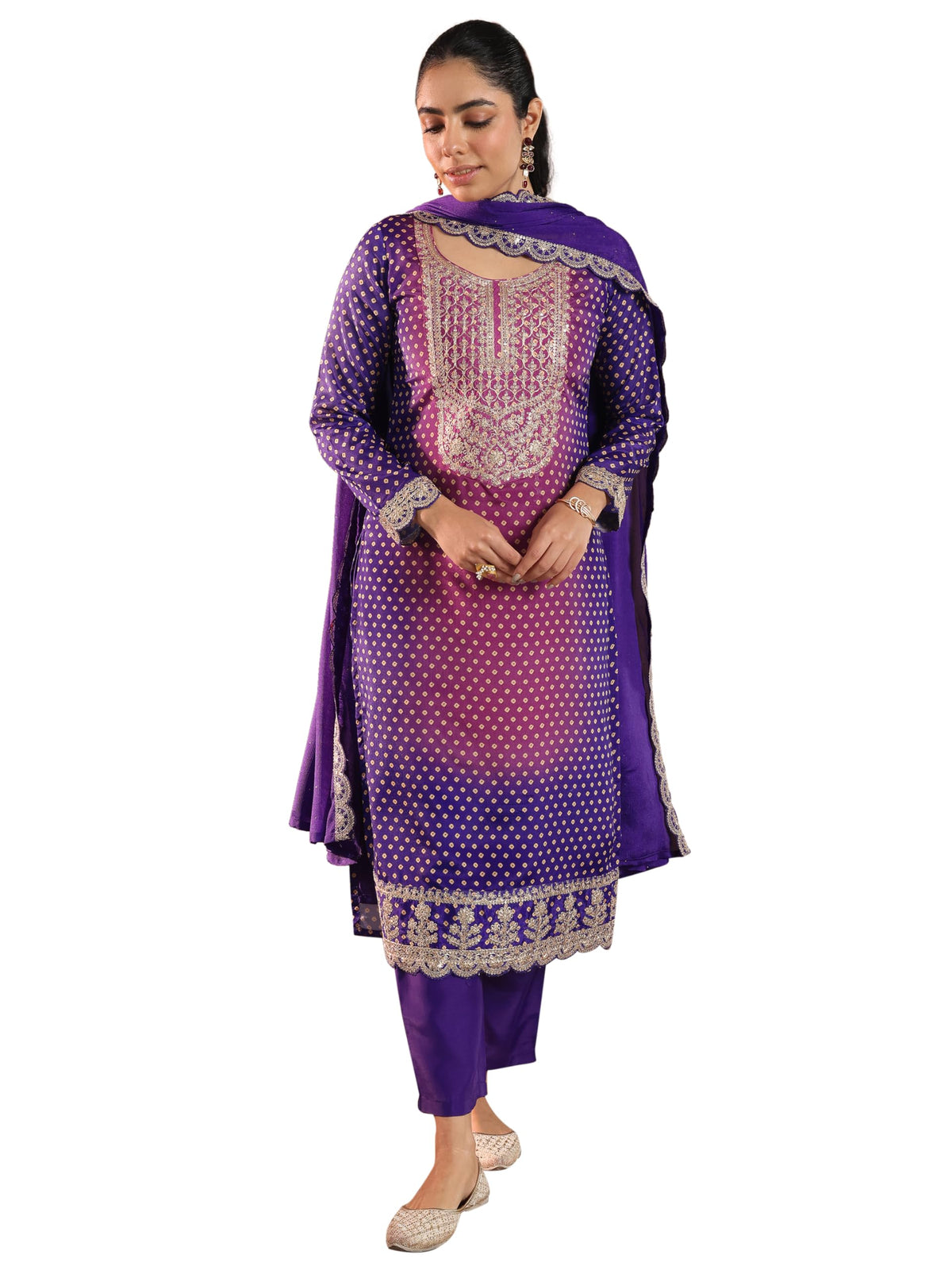 Libas WomenS Silk Blend Kurta Sets (49508H
