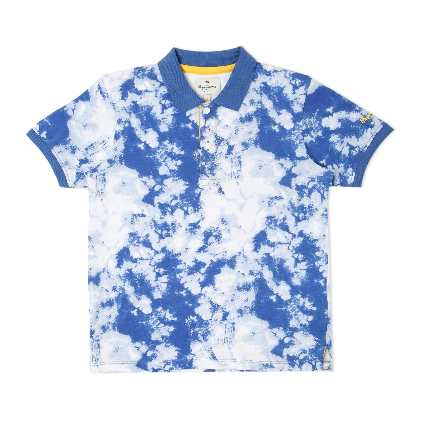 Pepe Jeans BoyS All Over Print Regular Fit T-Shirt (Pb540881_Blue