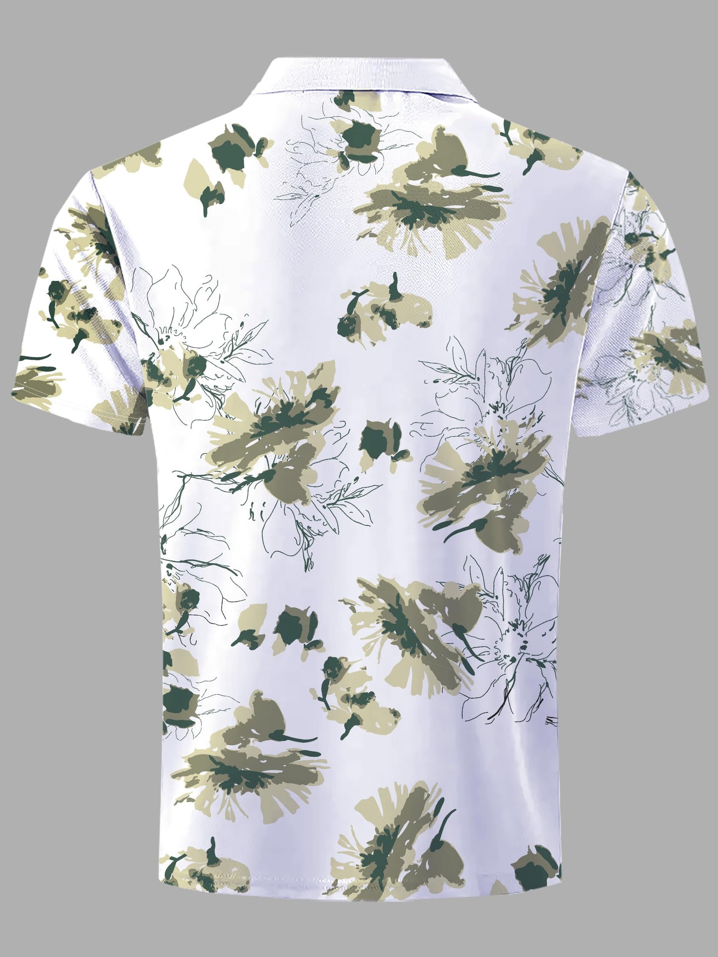 Eyebogler MenS Polo Neck Printed Regular Fit Half Sleeve T-Shirt