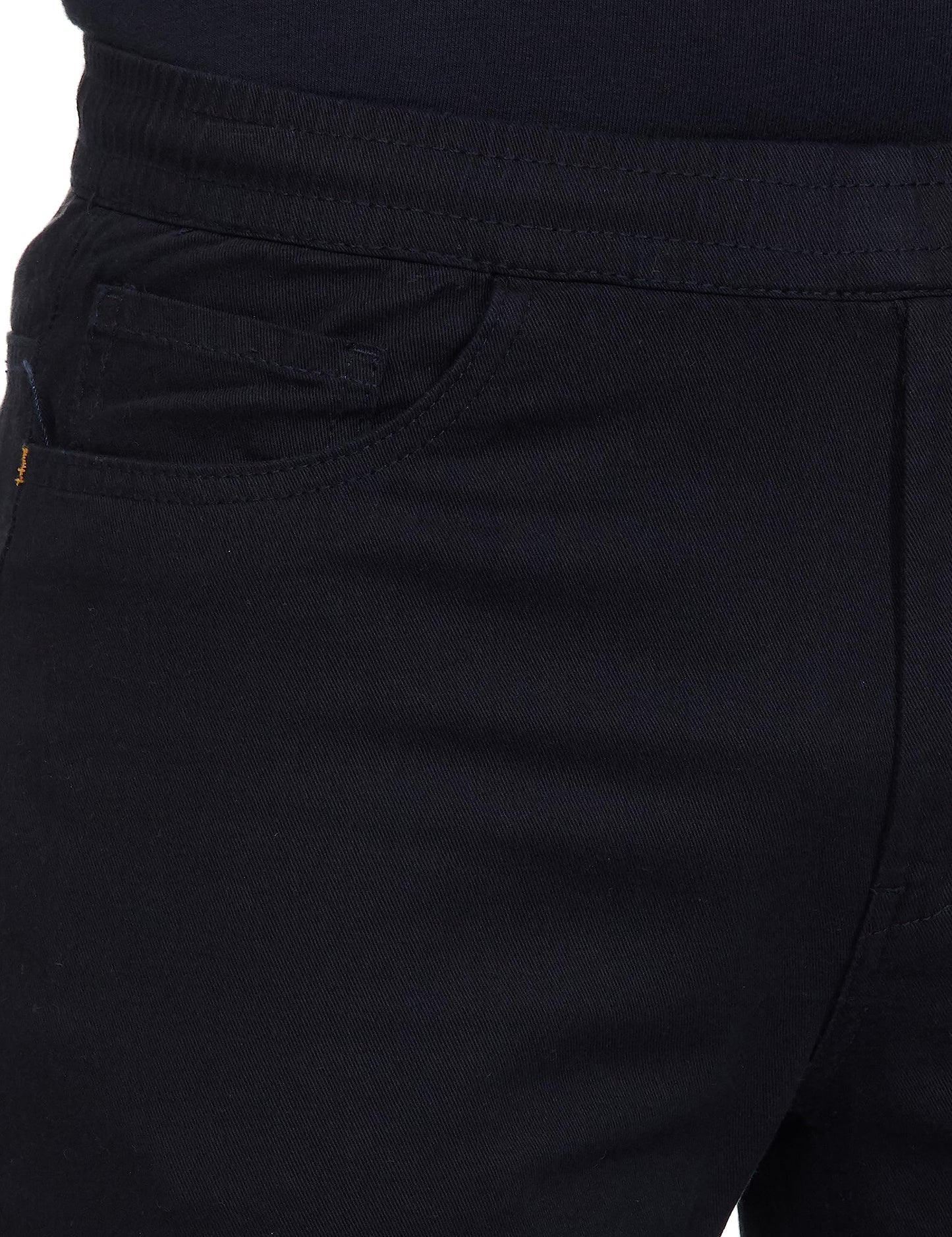 The Indian Garage Co Men Slim Fit Solid Mid-Rise Joggers Navy Blue