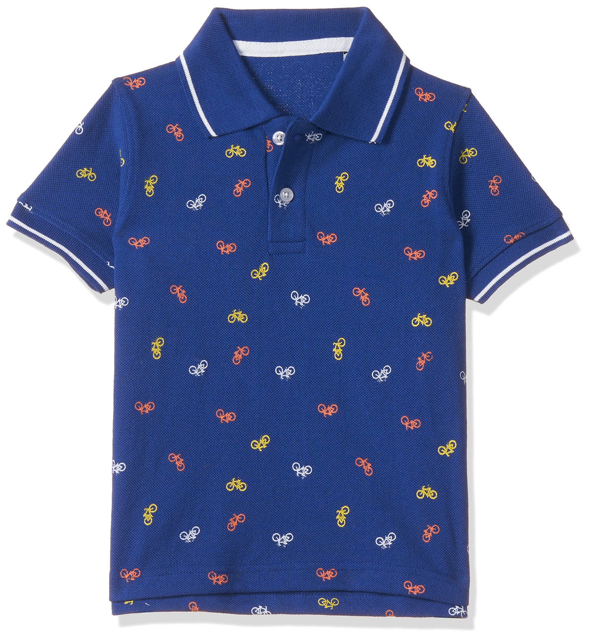 T2F Boys Cotton Regular Fit T-Shirt Royal Blue