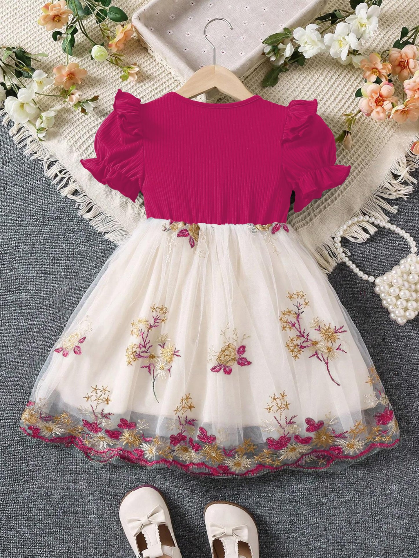 TAGAS Girls Princess Dress | Girl Dress |Dresses birthdaydress for Babygirls |