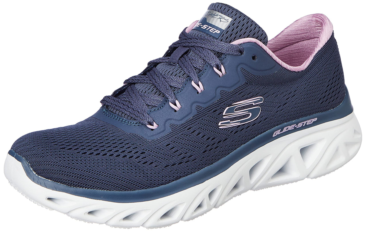 Skechers Women Glide Step Sport High Roller Nvlv Sports Shoes