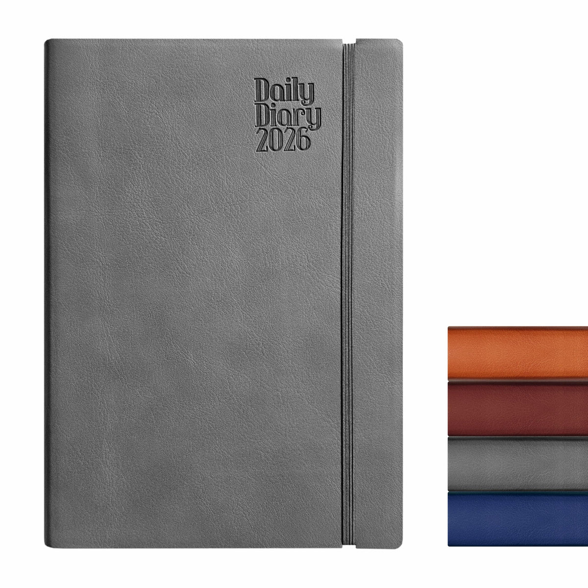 Anupam Flxy 2026 Diary With Dates - B5 80 Gsm Paper 2026 Daily Planner Full Page Per Day With Monthly Calendar, 365 Days New Yea