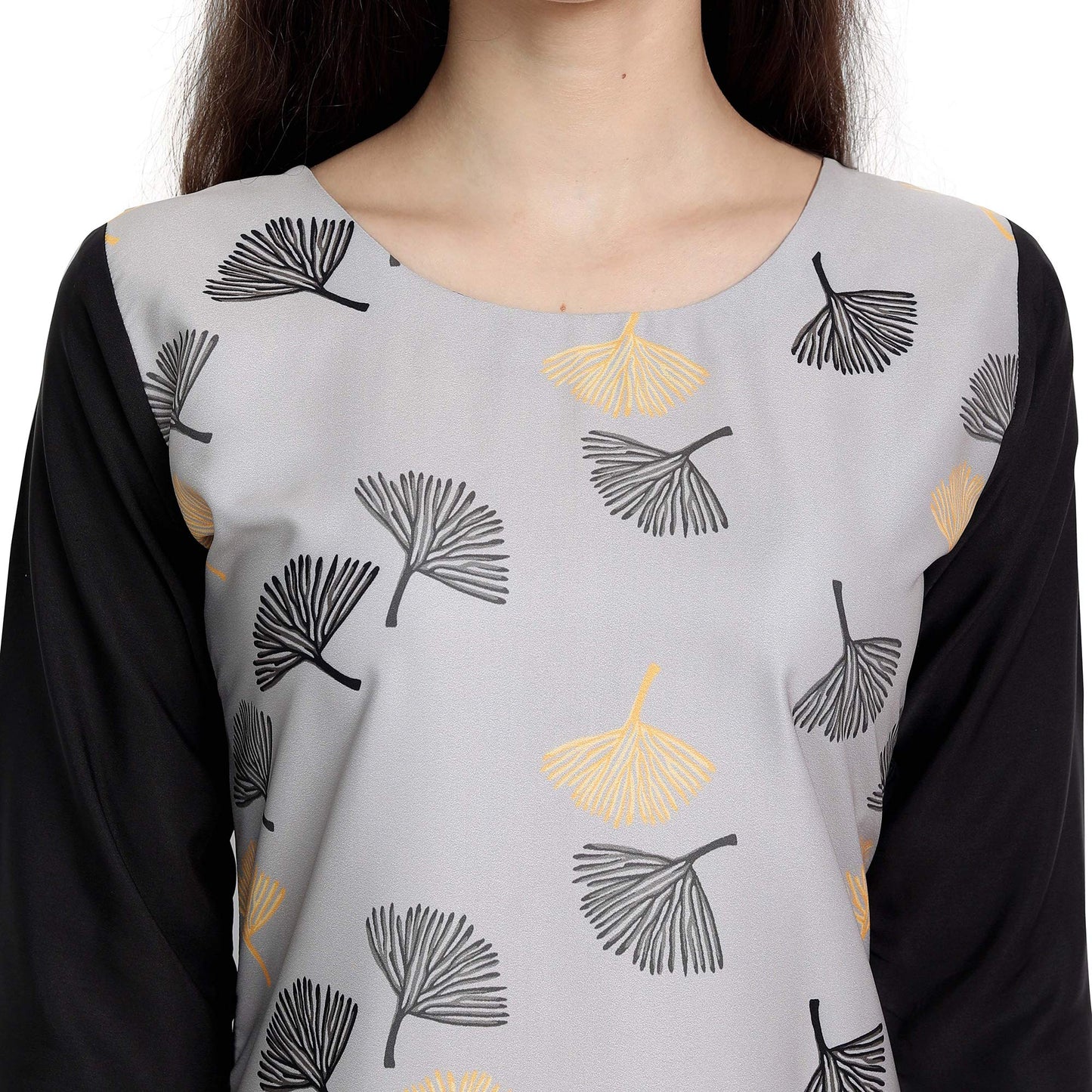 1 Stop Fashion Women's Crepe Regular Kurta