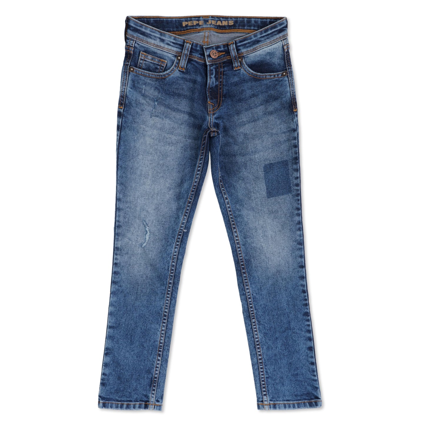 Pepe Jeans BoyS Slim Jeans (Pb201965J67_Med Dark Denim