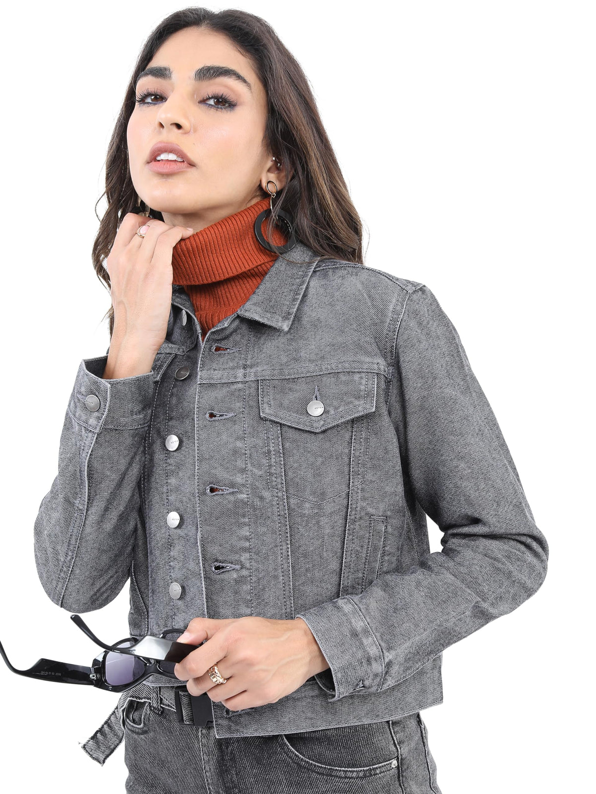Ketch WomenS A-Line Coat (Khjk000097_Grey