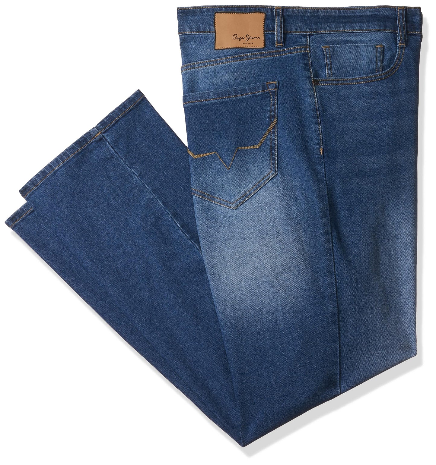 Pepe Jeans MenS Relaxed Jeans (Pm206799Z813_Med Blue_42)