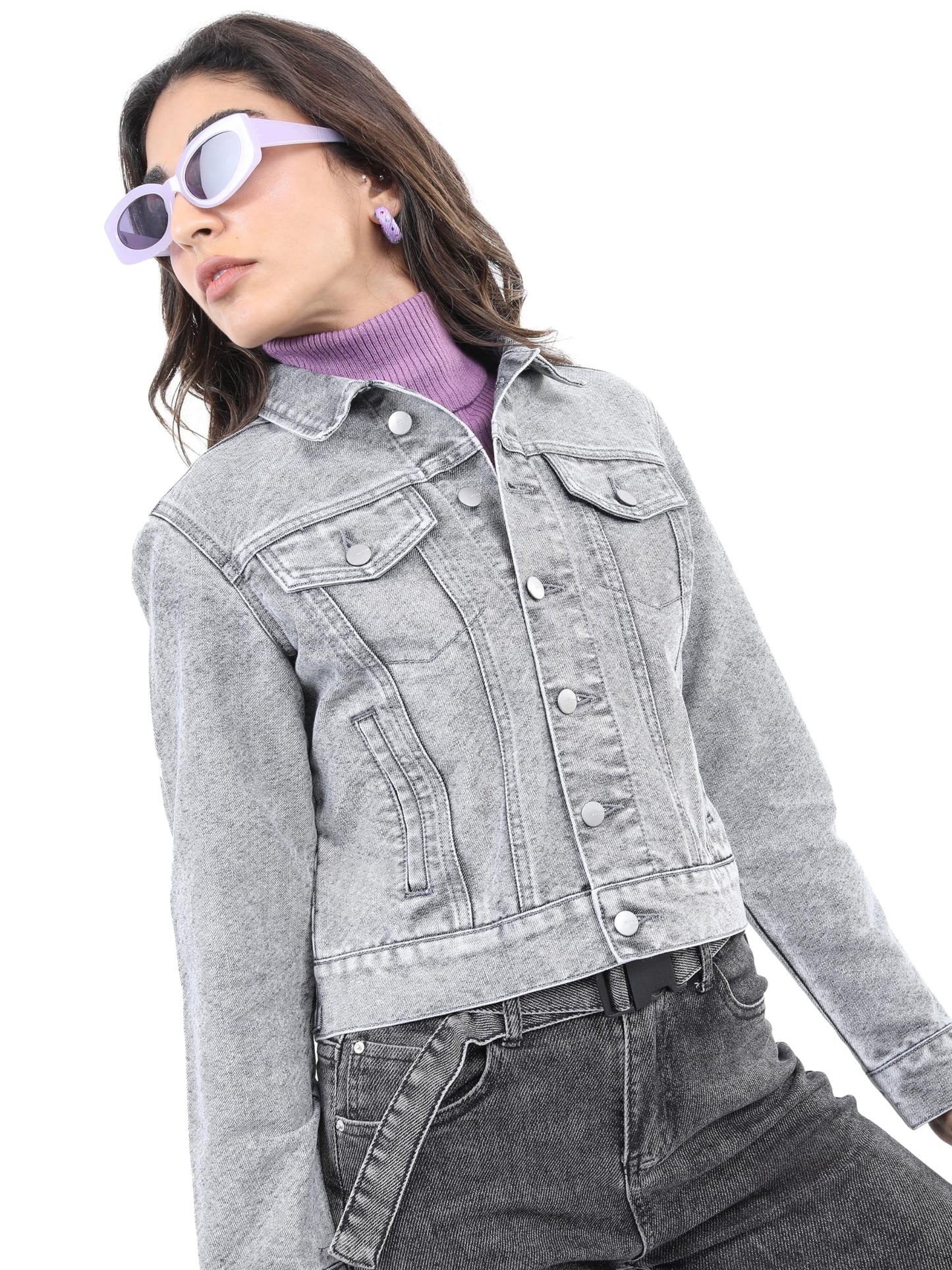 Ketch WomenS A-Line Coat (Khjk000098_Grey